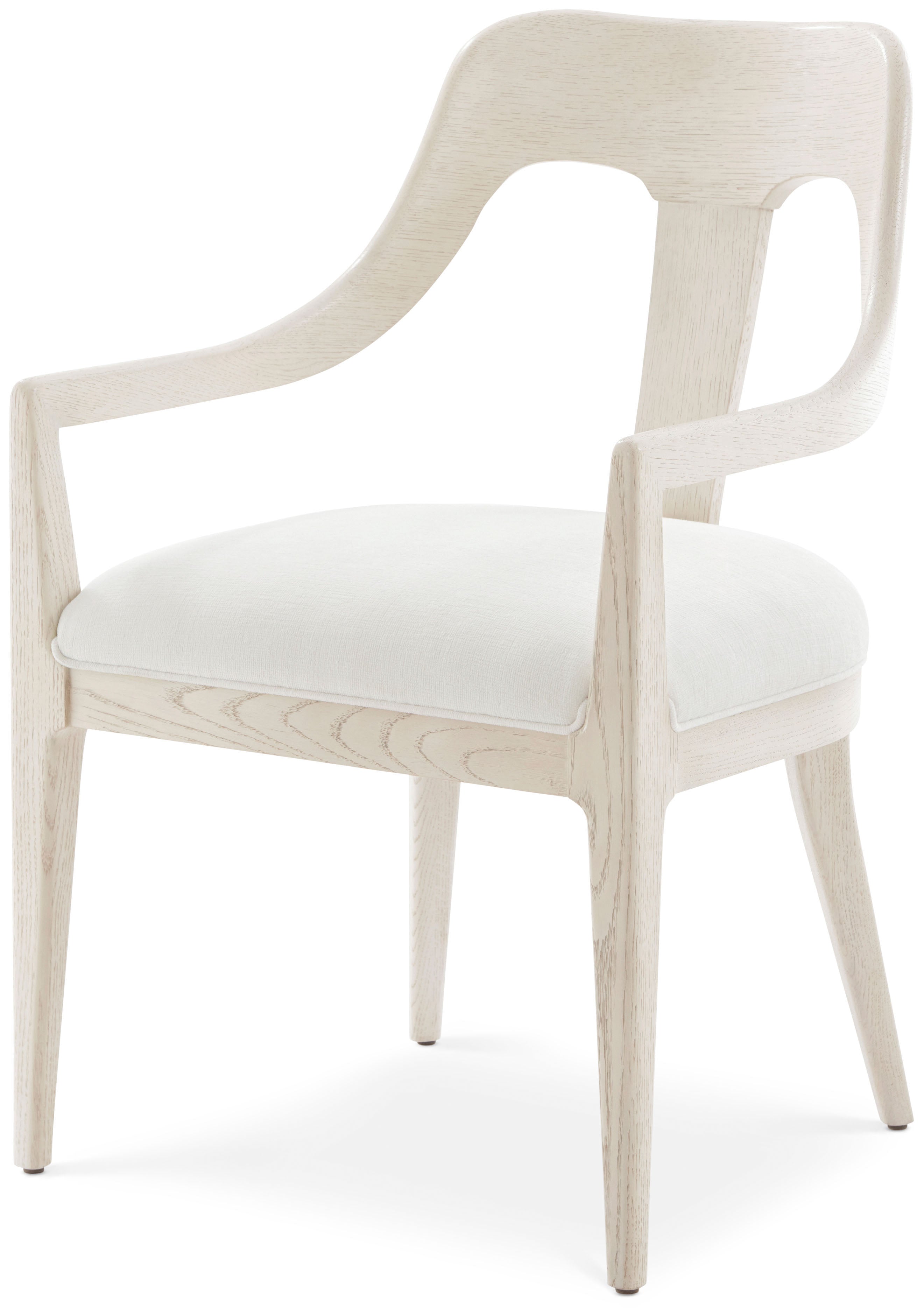 Essence Dining Arm Chair in VCF1806_Opal / Solid Wood - Theodore Alexander