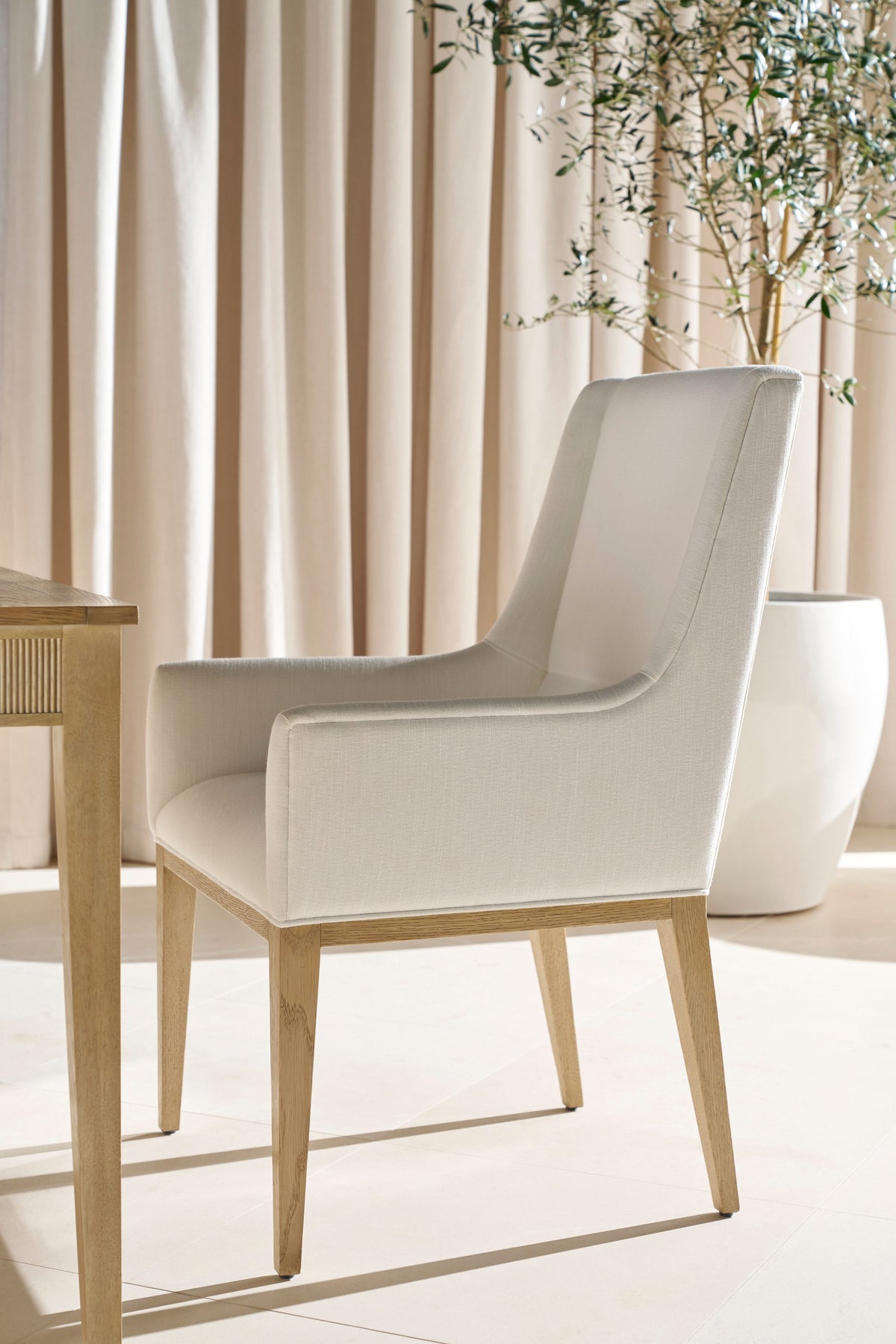 Balboa Upholstered Dining Armchair