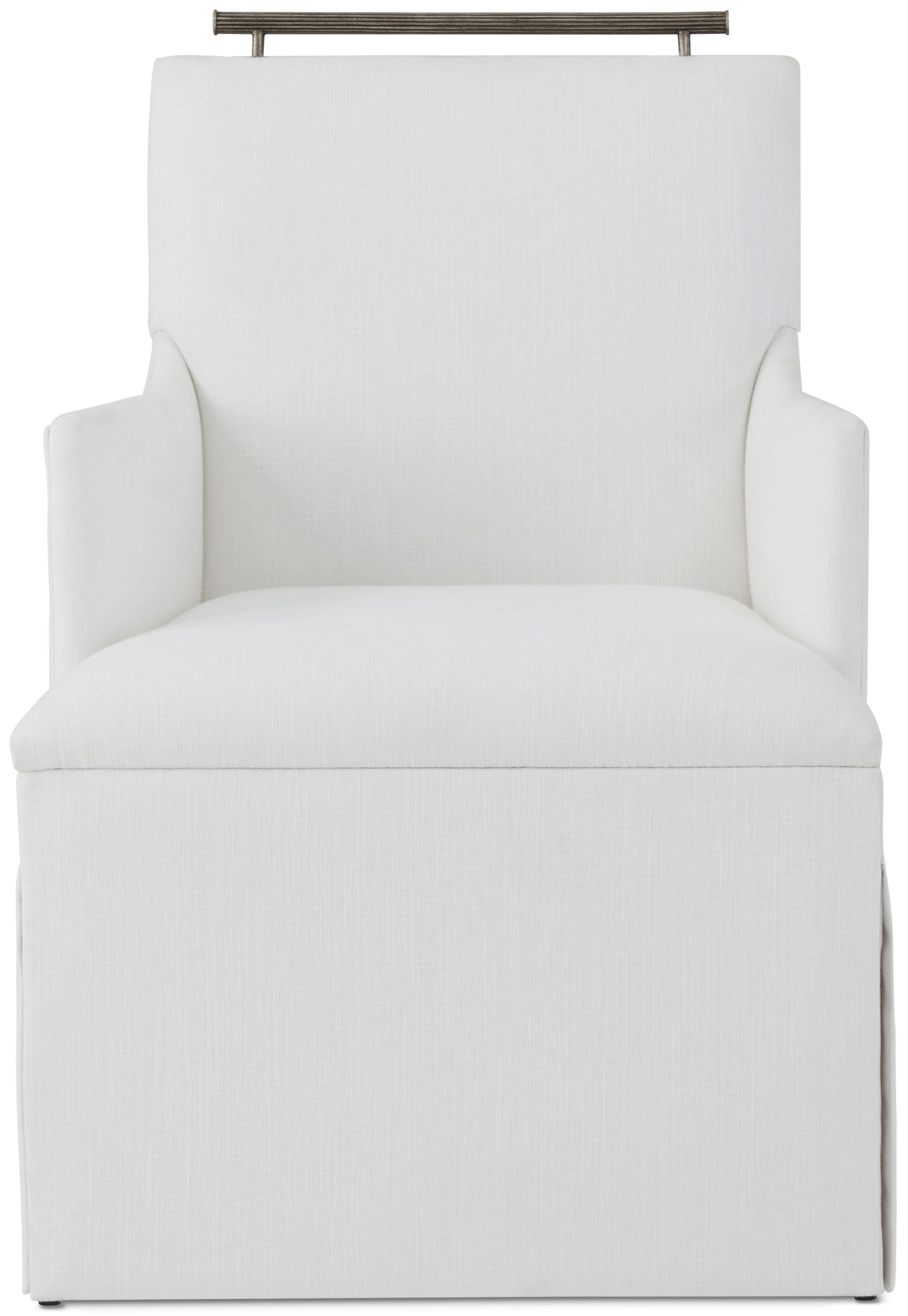 Balboa Upholstered Dining Armchair II – Dining Arm Chairs by Theodore Alexander | Sutter & Vale