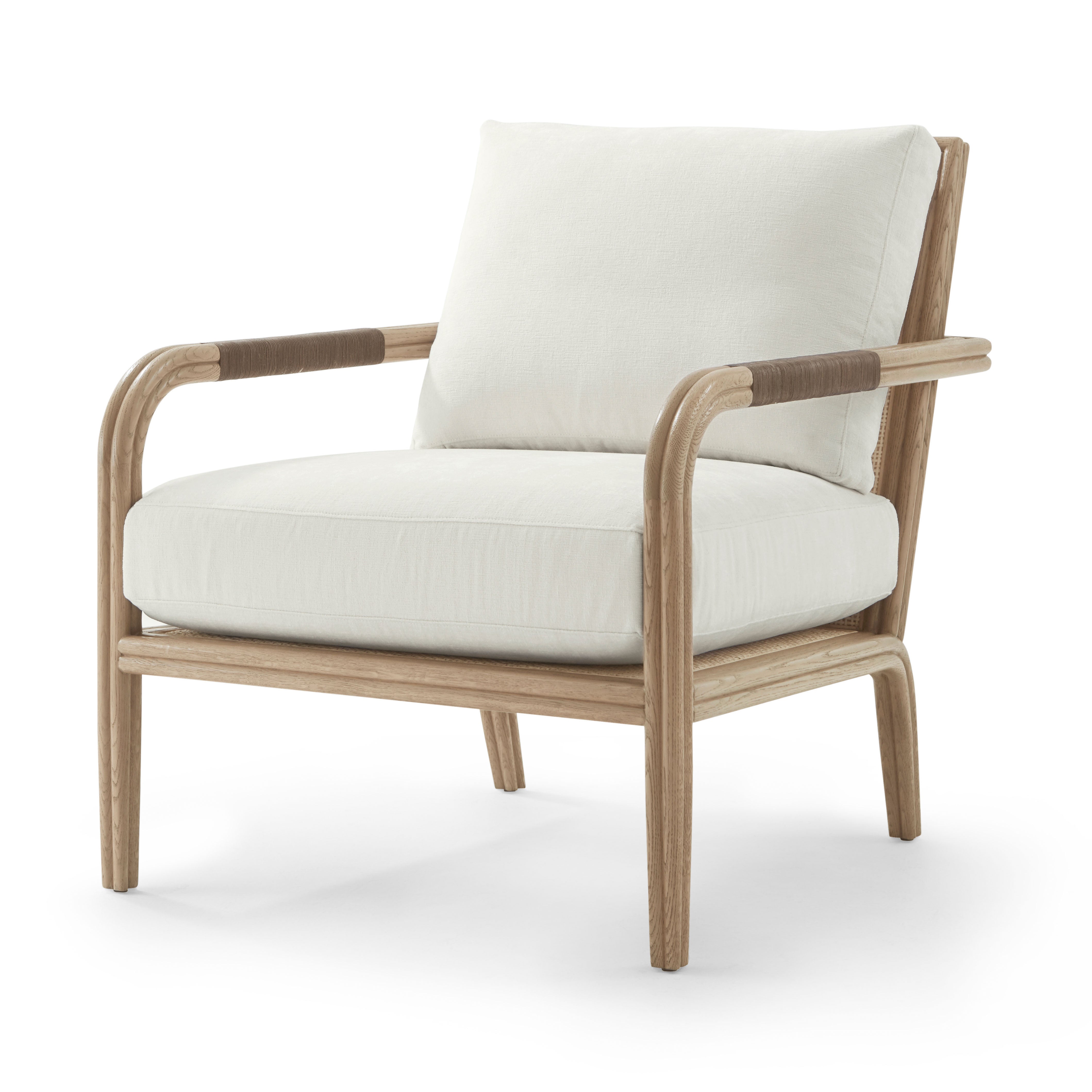 Catalina Accent Chair III in Wood - Theodore Alexander