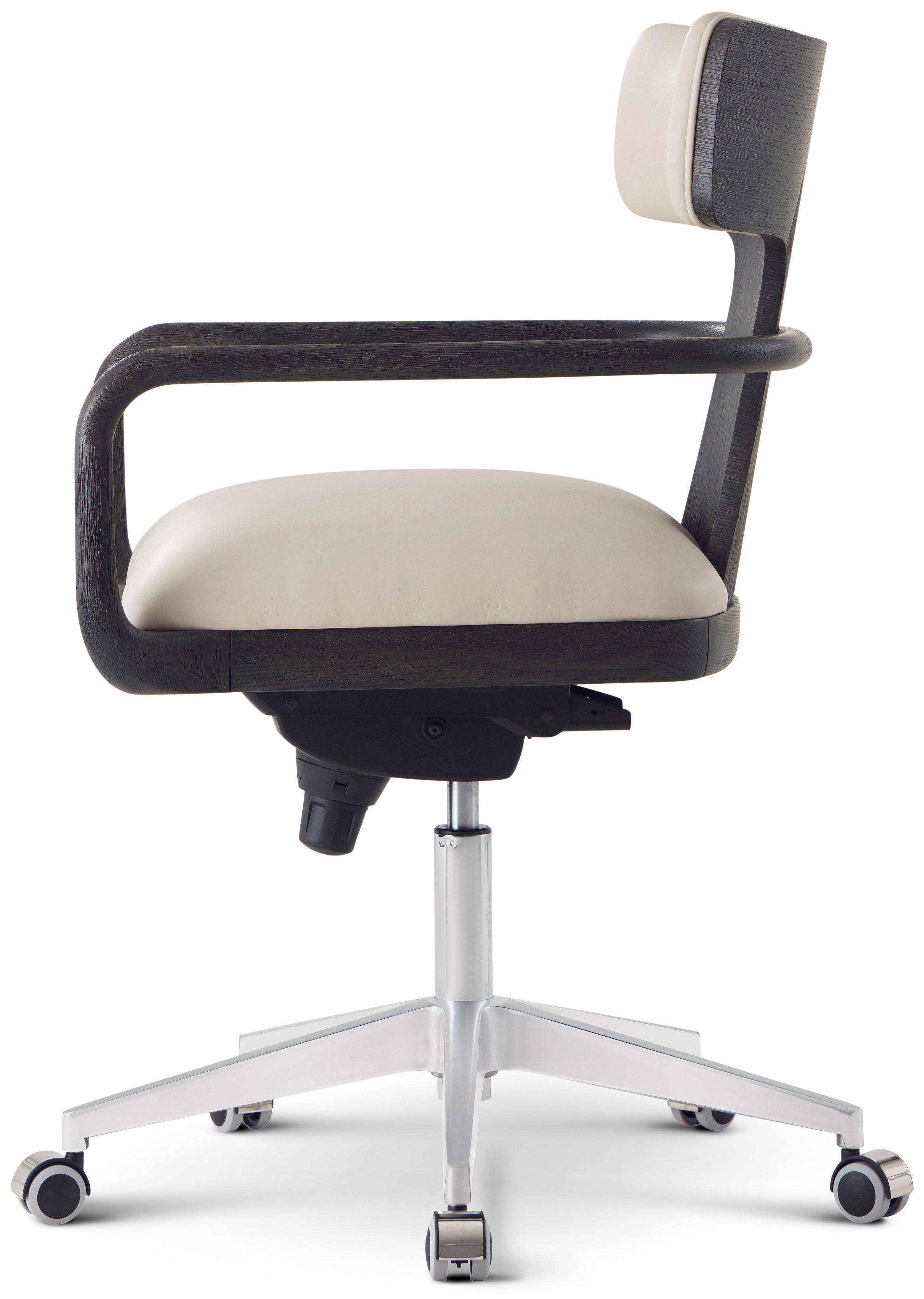 Repose Wooden Upholstered Study Chair