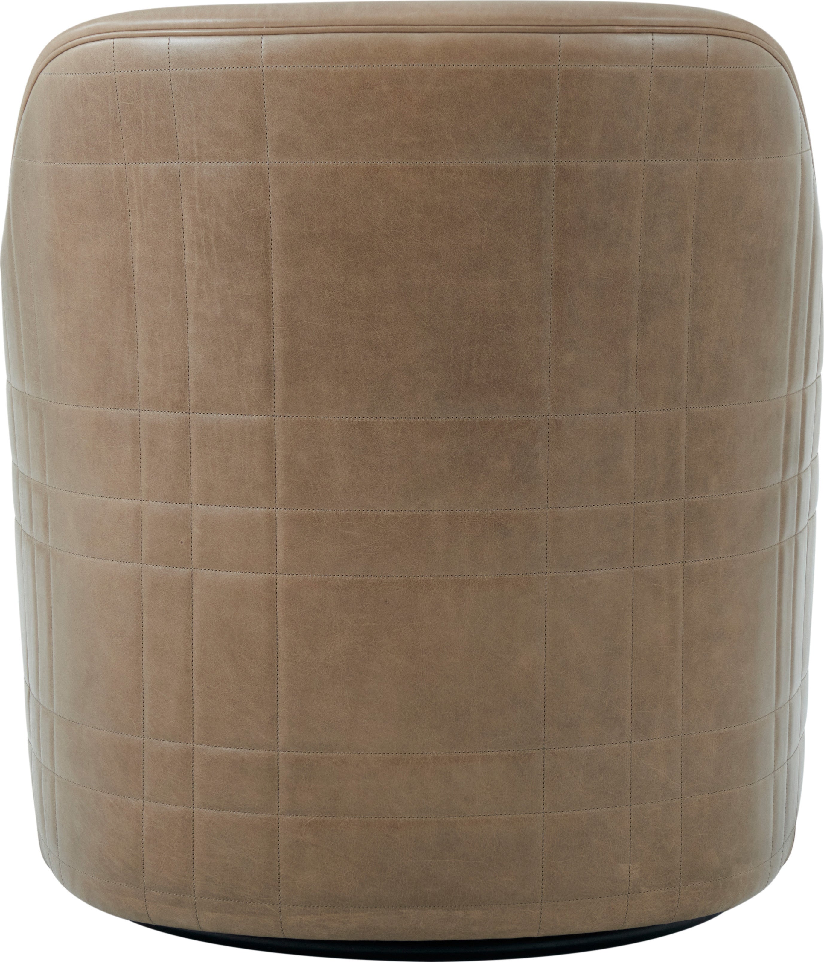 Tartan Perfect Brown Swivel Chair | Theodore Alexander | Sutter & Vale