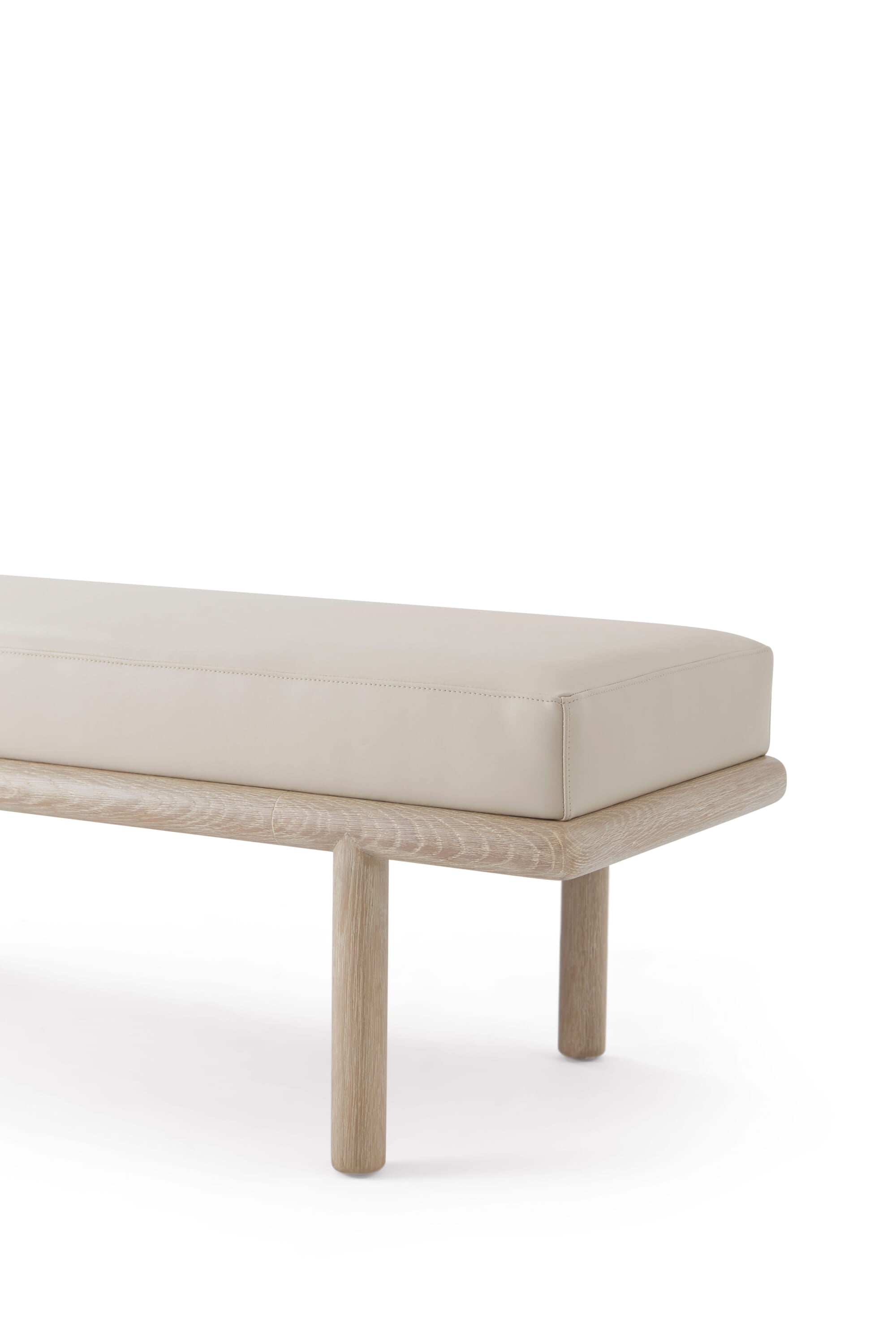 Repose upholstered End of Bed Bench – Benches by Theodore Alexander | Sutter & Vale