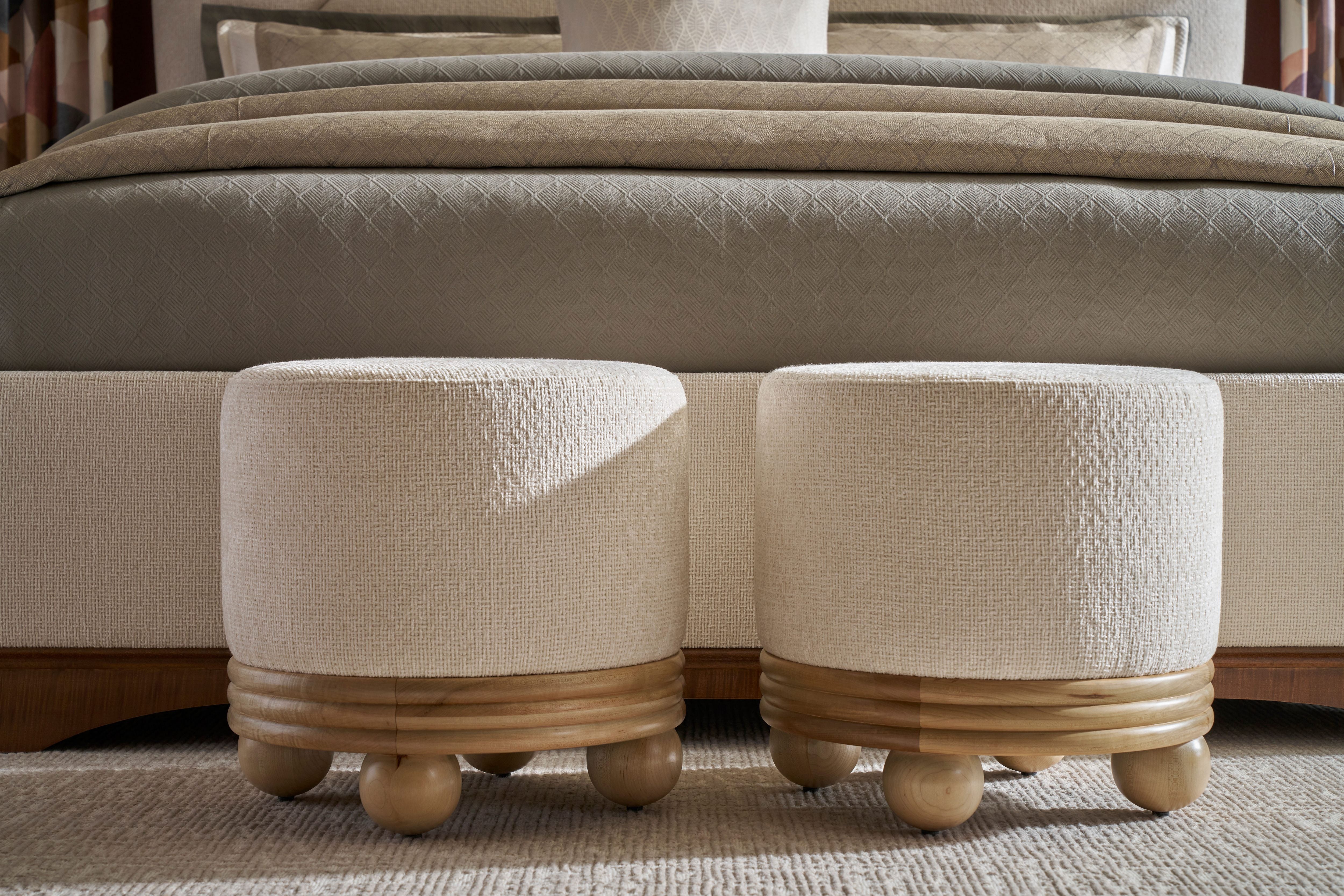 Origins Ottoman – Bar & Counter Stools by Theodore Alexander | Sutter & Vale