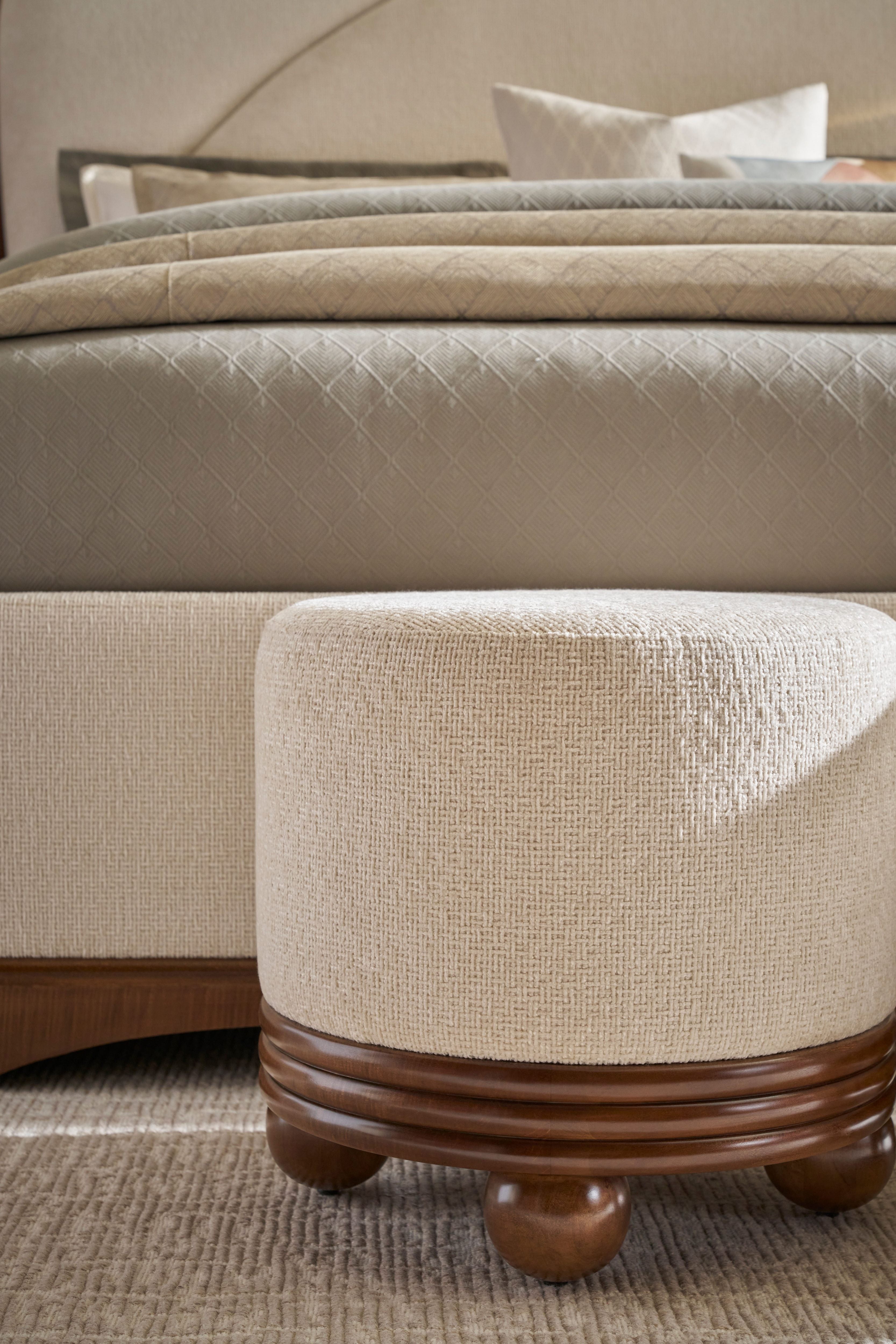 Origins Ottoman – Bar & Counter Stools by Theodore Alexander | Sutter & Vale