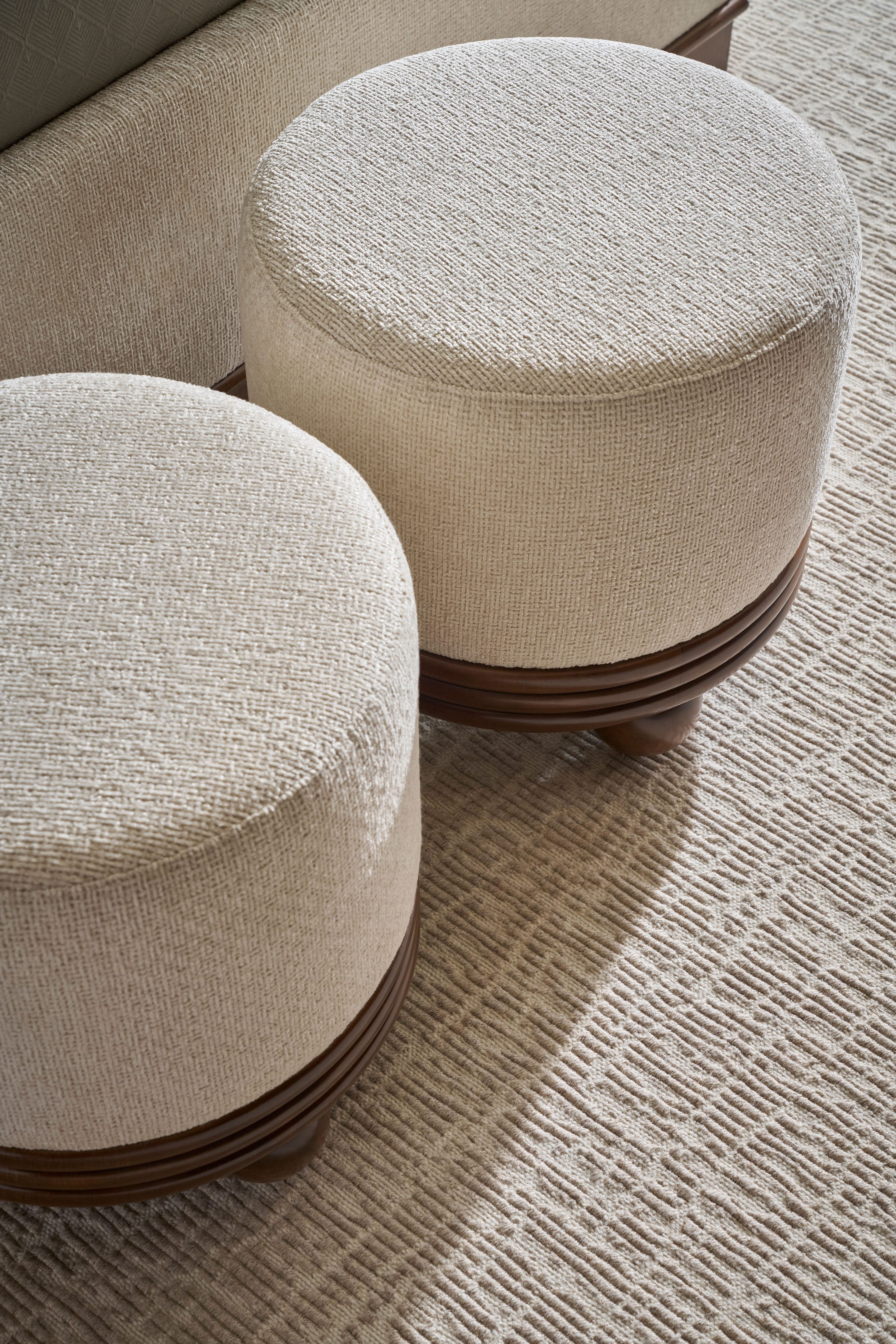 Origins Ottoman – Bar & Counter Stools by Theodore Alexander | Sutter & Vale
