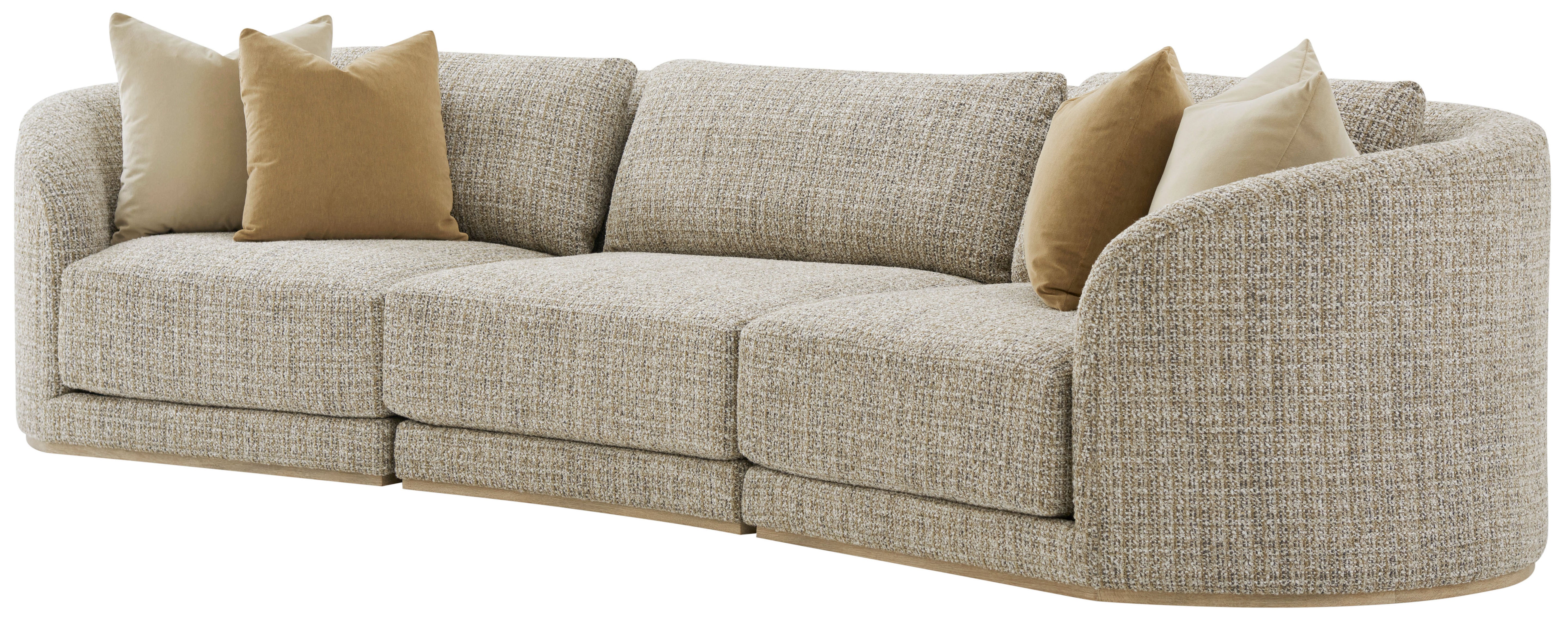 Menton Latte LAF Chair in Wood, Veneer - Theodore Alexander