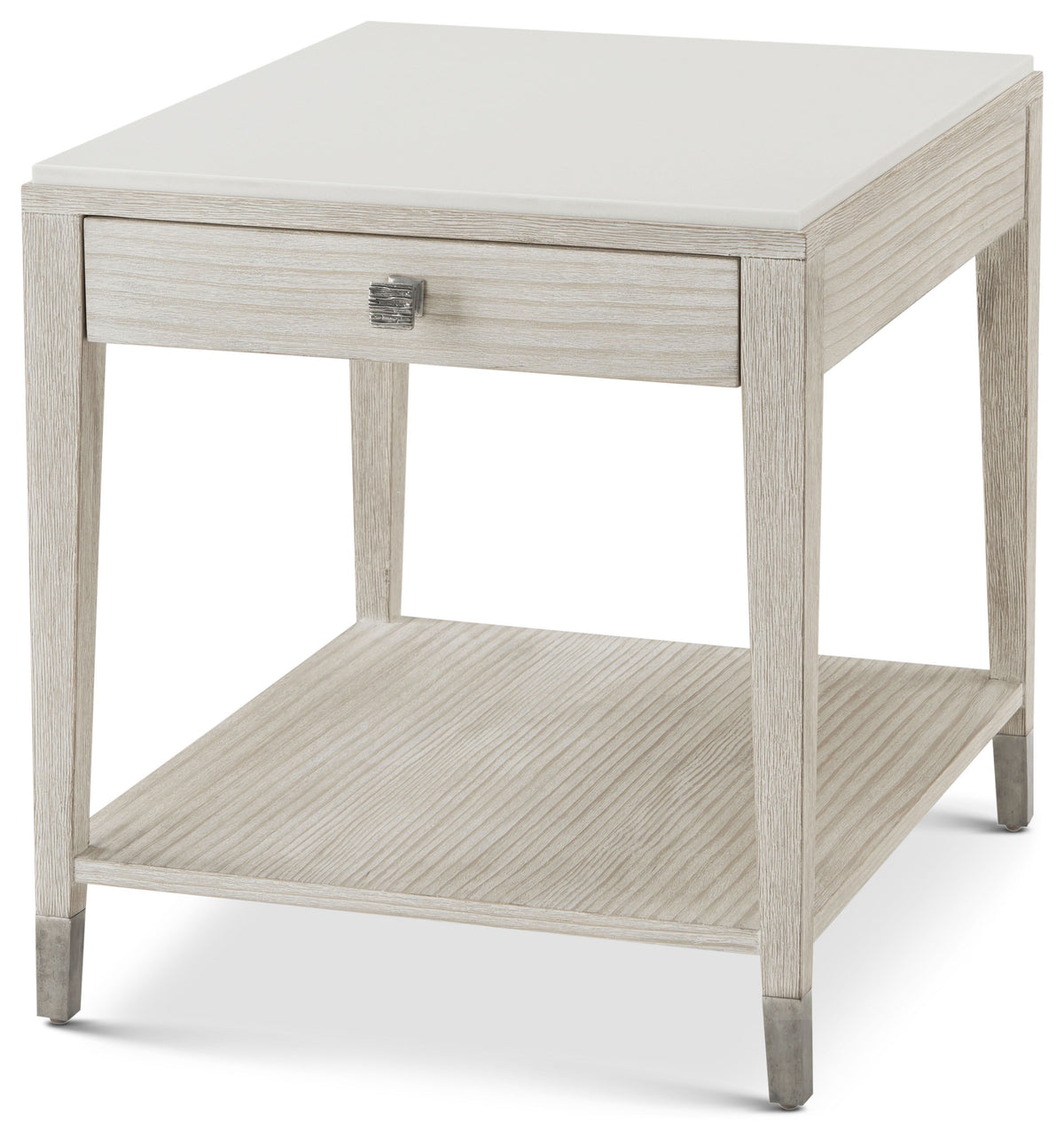 Breeze One Drawer Side Table | Theodore Alexander | Sutter & Vale