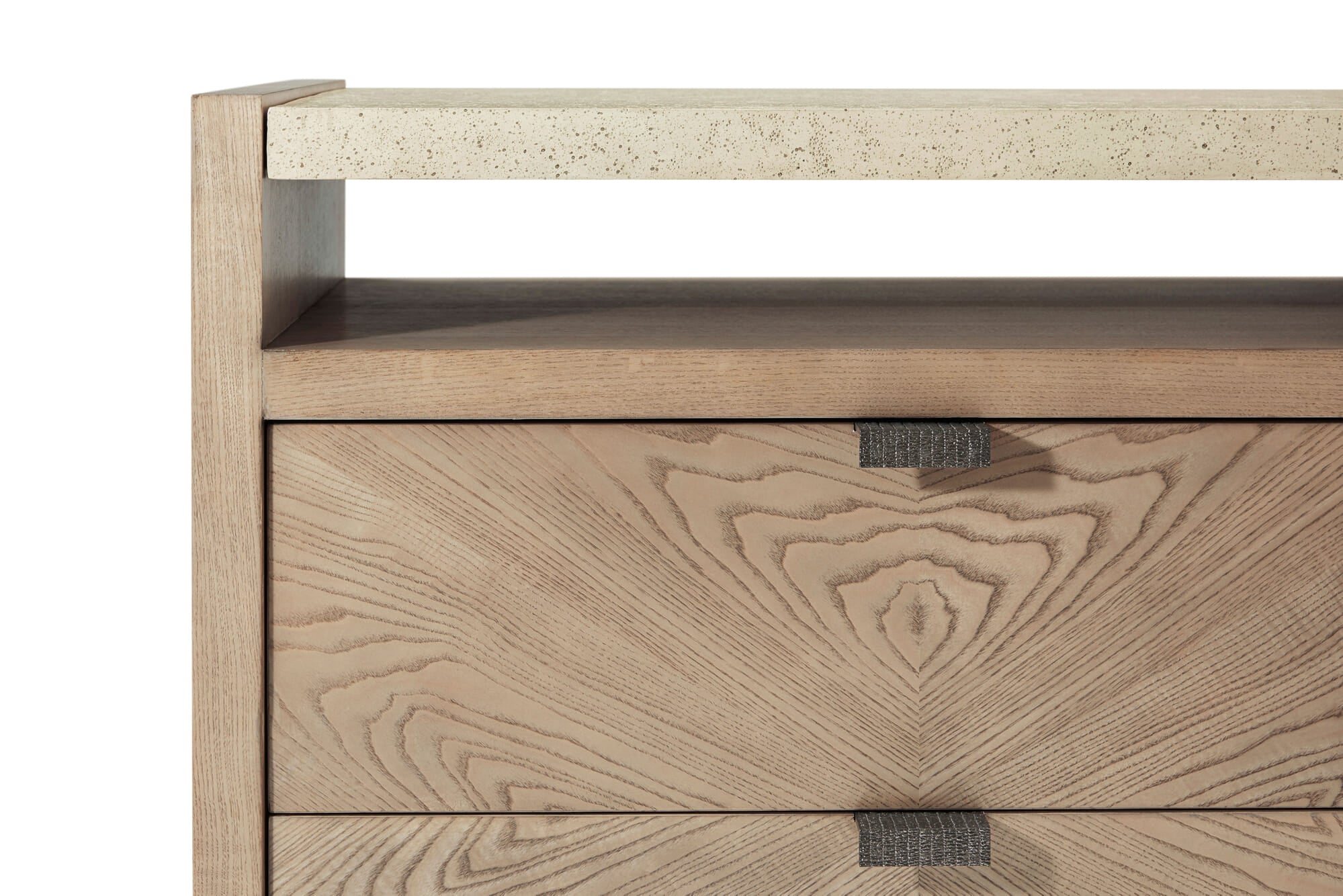 Catalina Two Drawer Nightstand – Nightstands by Theodore Alexander | Sutter & Vale