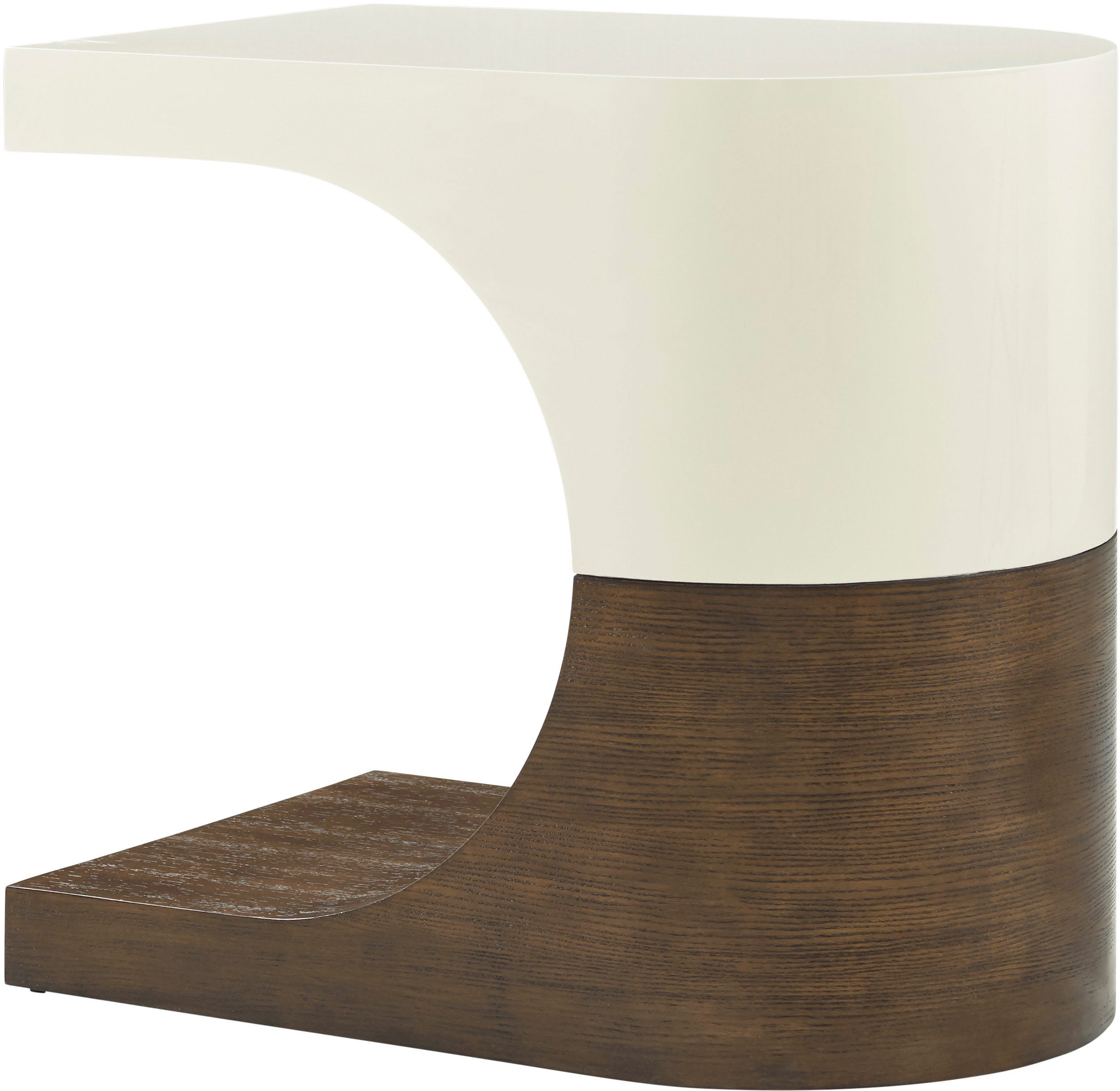 Maximo Side Table in Veneer - Theodore Alexander