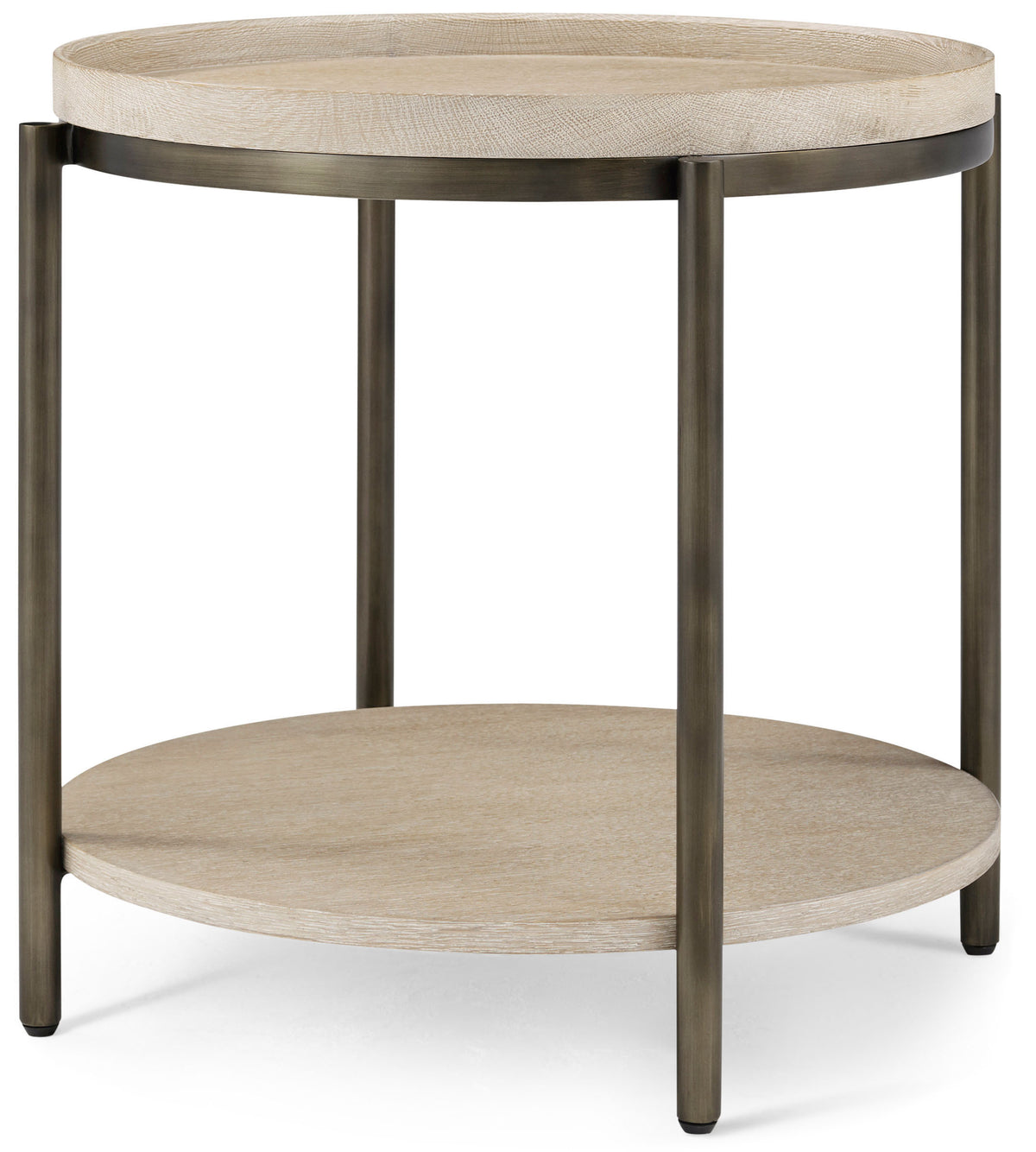 Repose Round Side Table | Theodore Alexander | Sutter & Vale