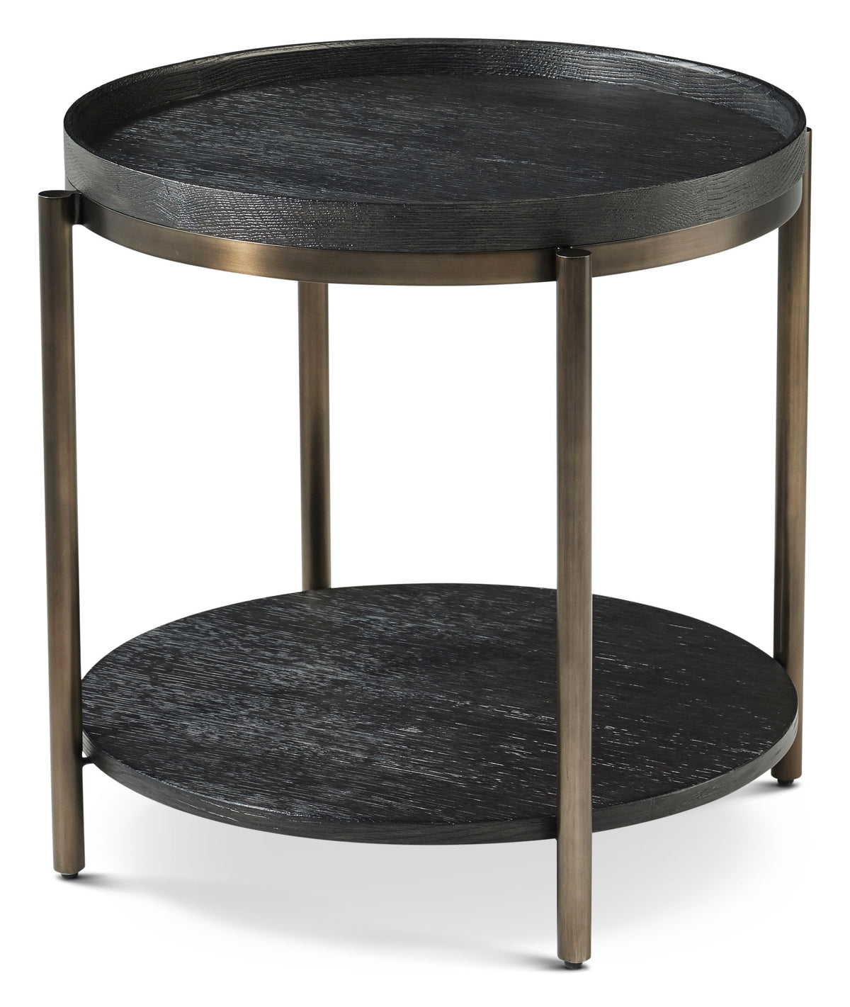 Repose Round Side Table | Theodore Alexander | Sutter & Vale