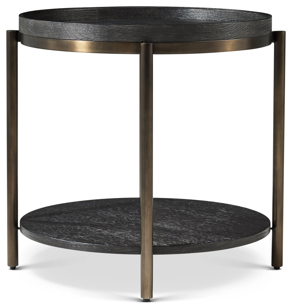 Repose Round Side Table | Theodore Alexander | Sutter & Vale