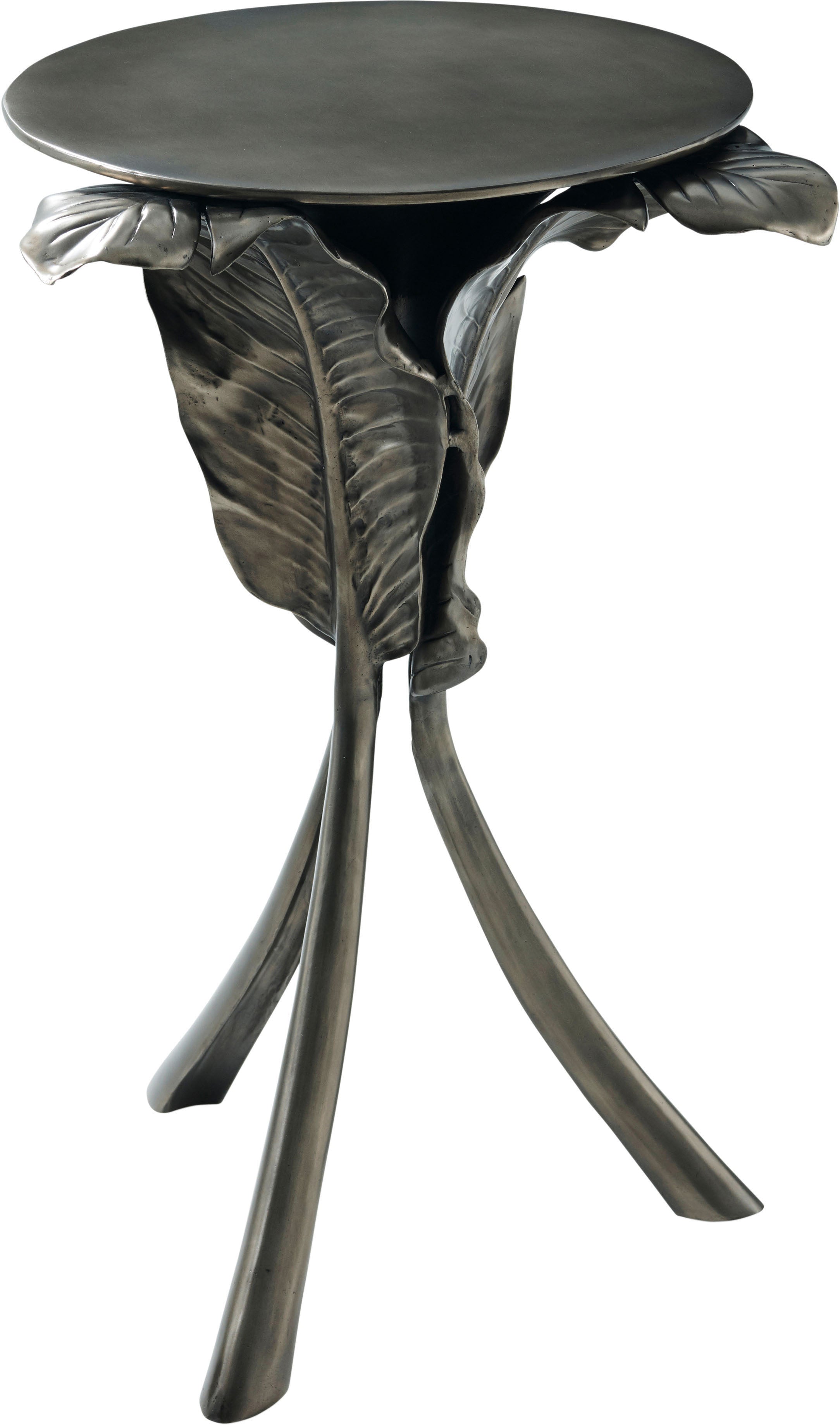 Ophelia Drink Table in Aluminium - Theodore Alexander