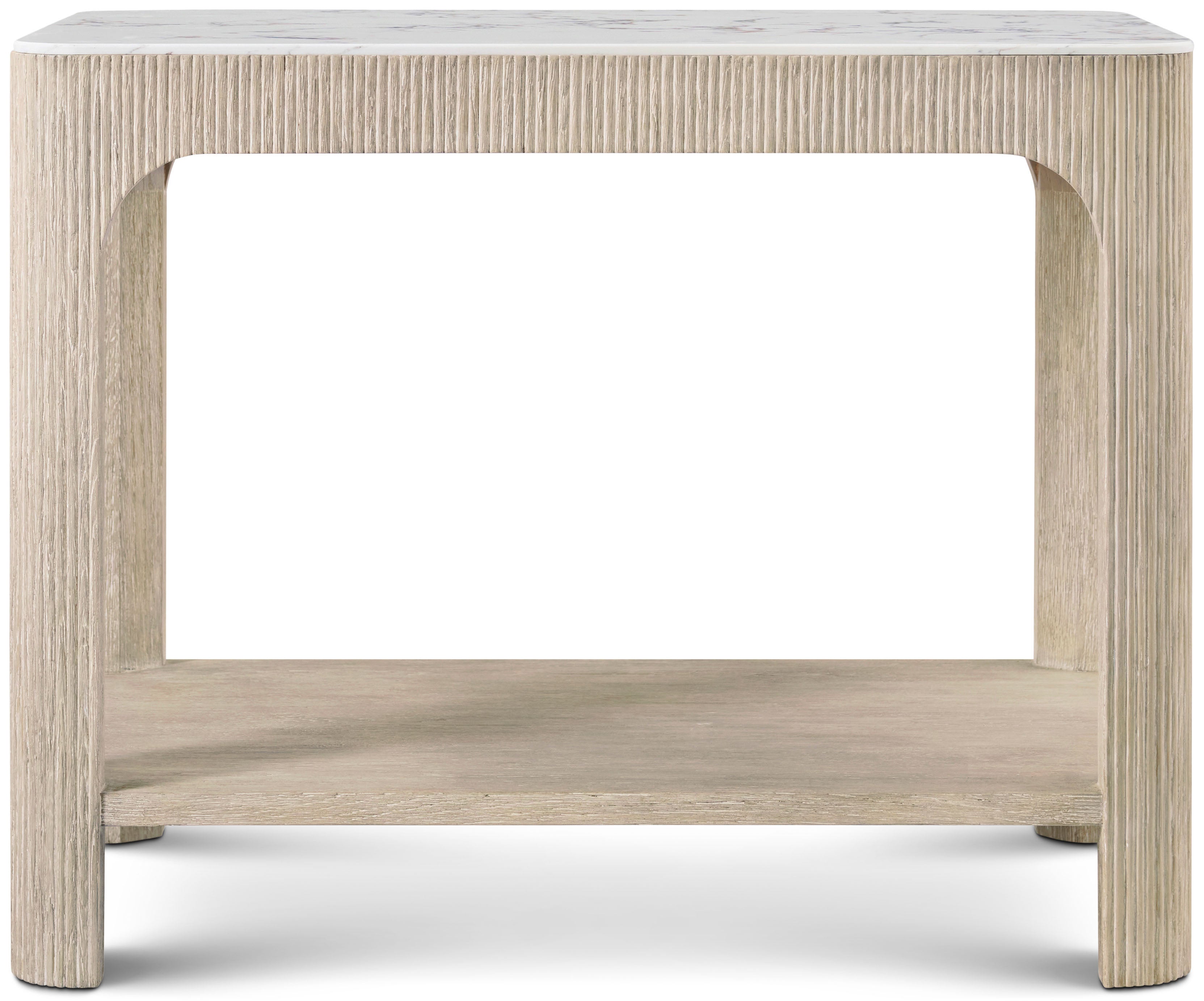 Horizon Rectangular Quartz Side Table – Side Tables by Theodore Alexander | Sutter & Vale