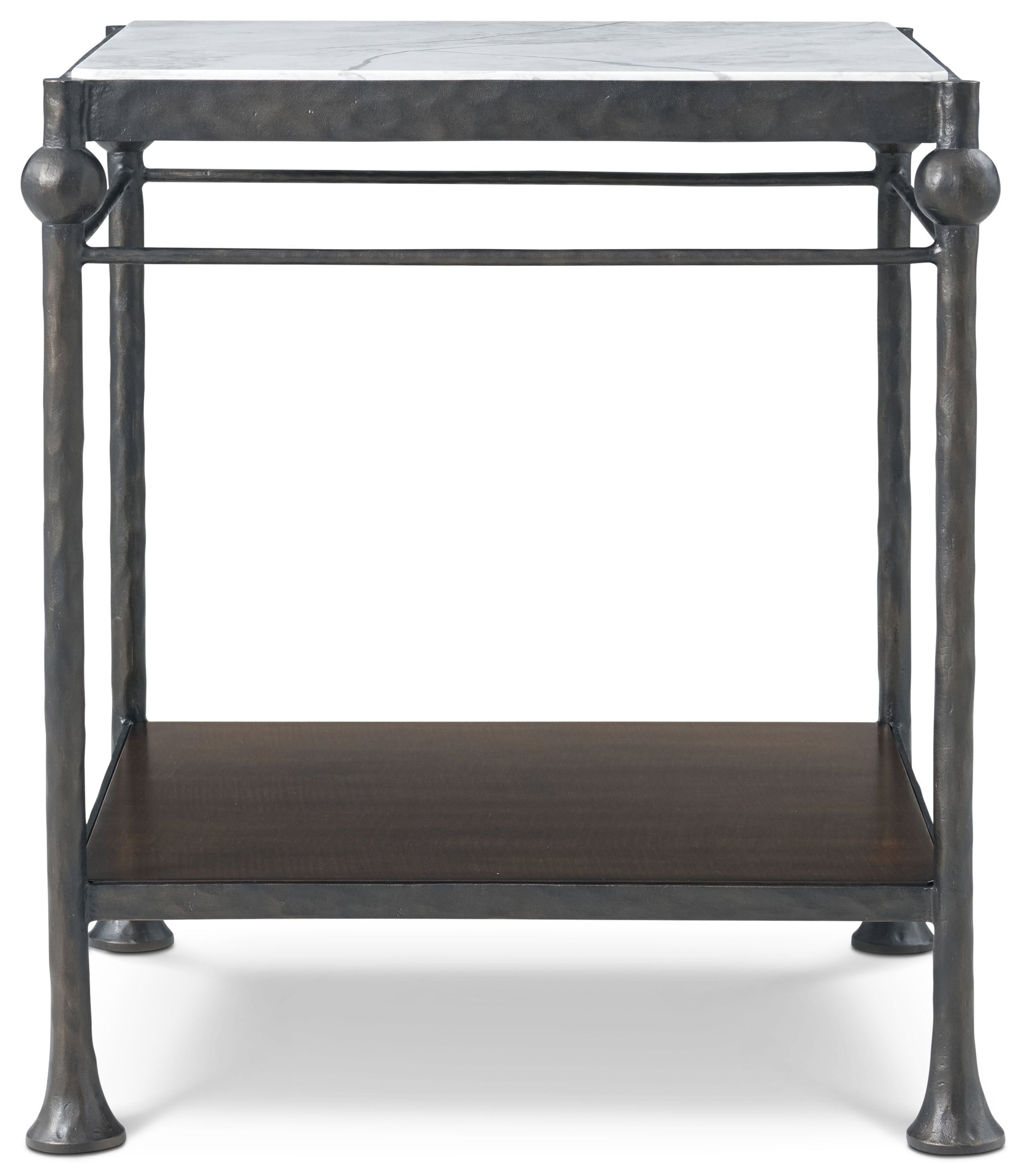 Spencer London Metal Side Table – Side Tables by Theodore Alexander | Sutter & Vale