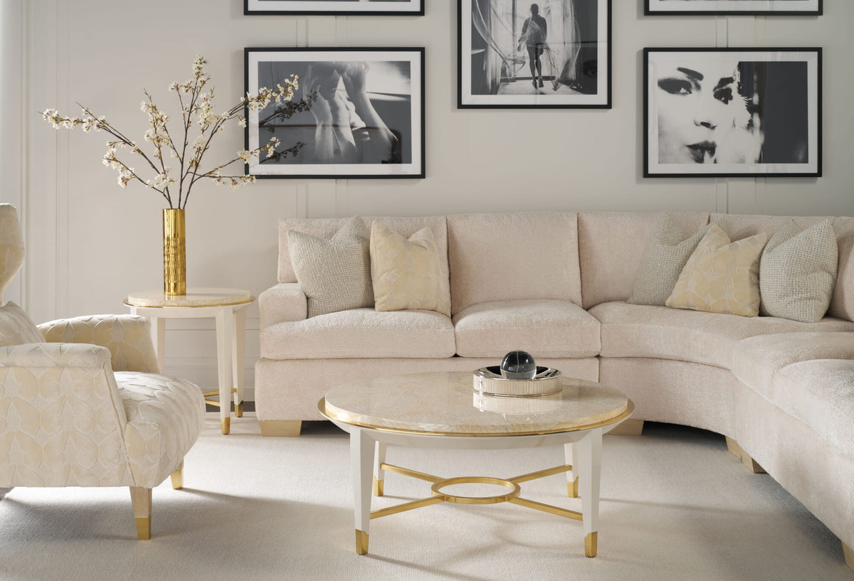 Judith Leiber Round Side Table