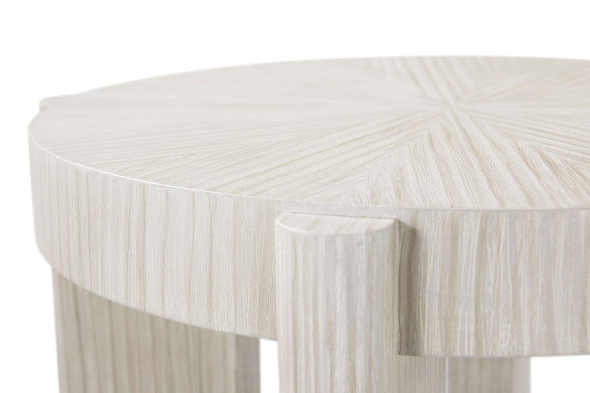Urbane Round Side Table – Side Tables by Theodore Alexander | Sutter & Vale