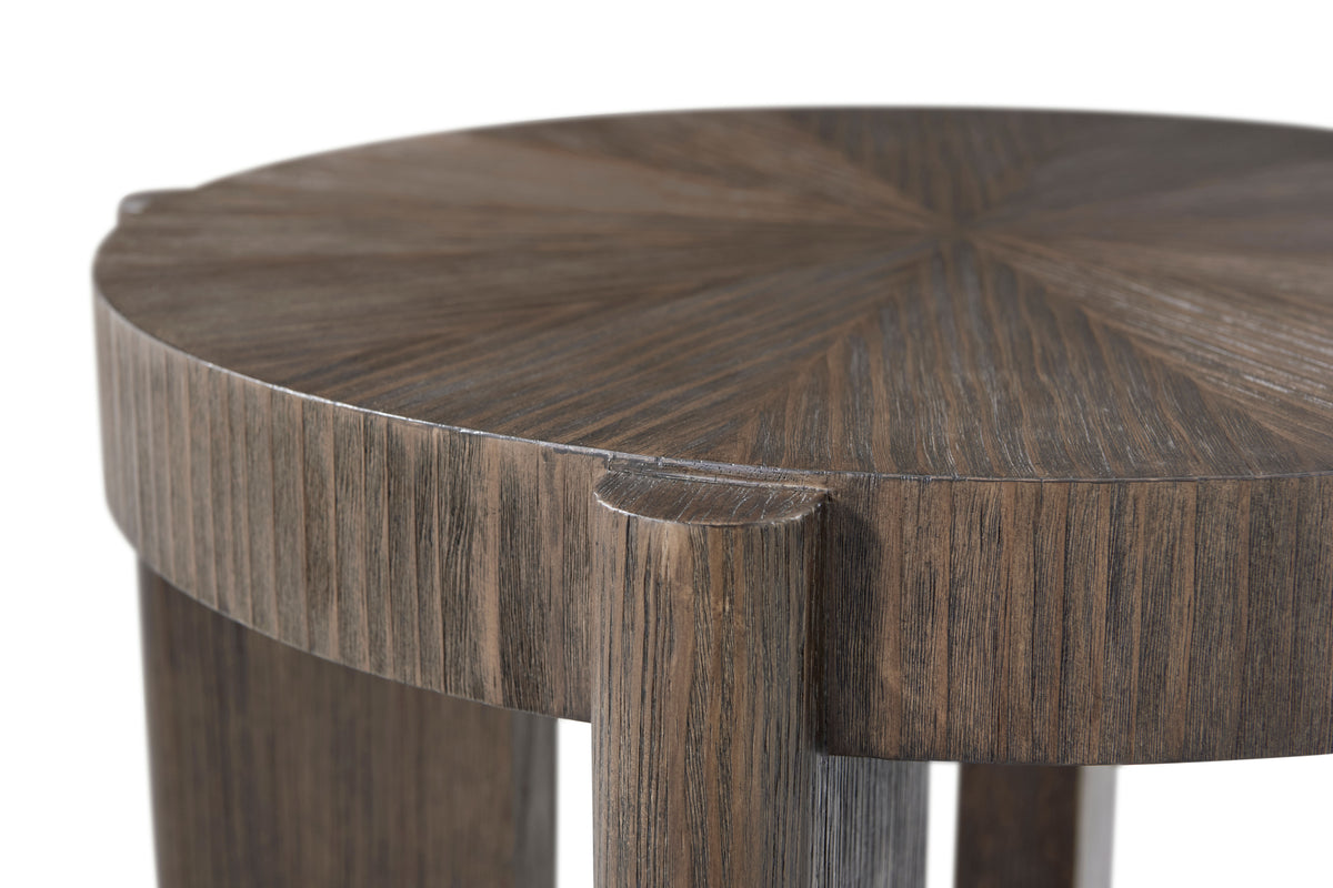 Urbane Round Side Table - Side Tables by Theodore Alexander