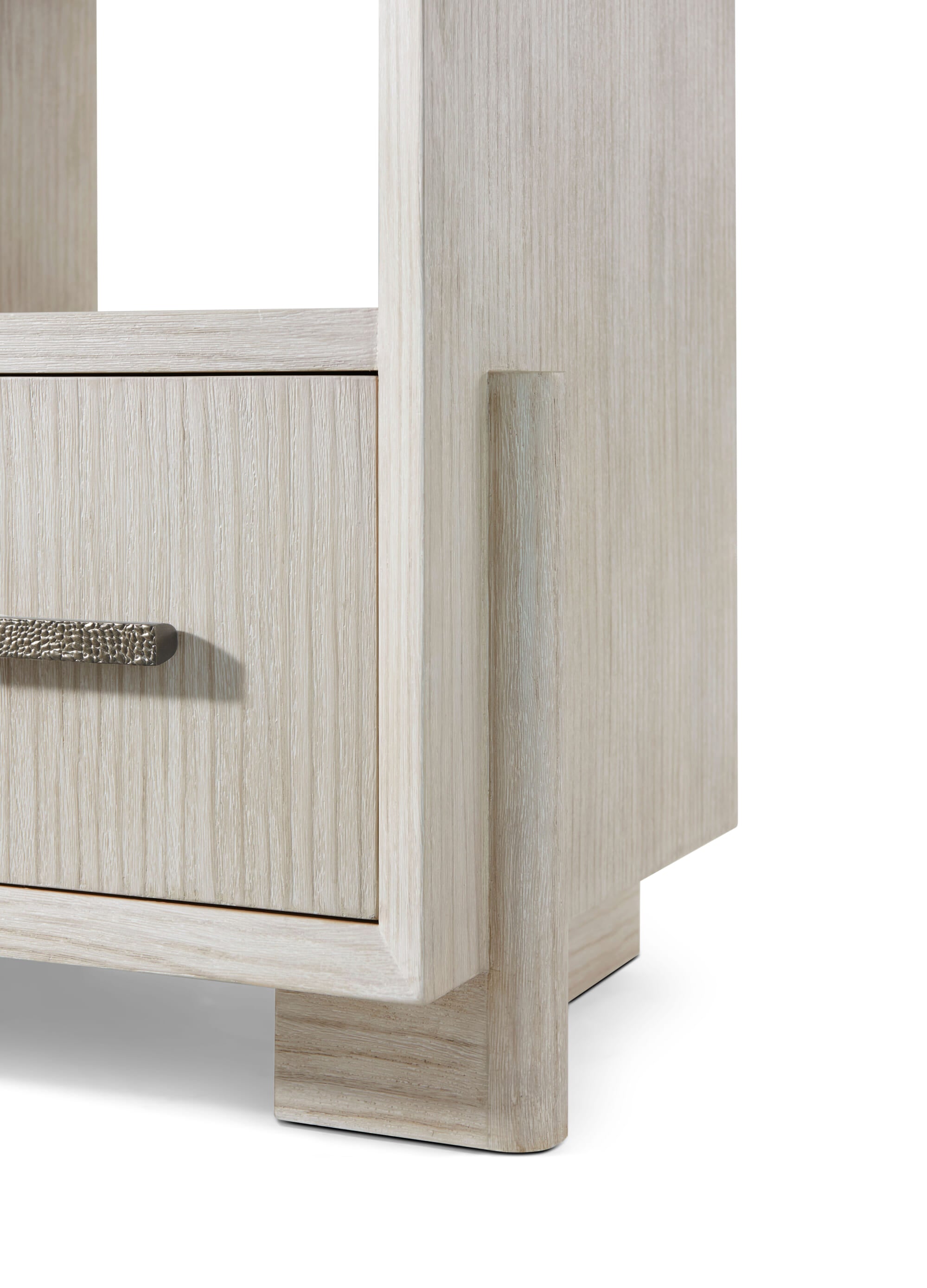 Urbane Single Drawer Nightstand – Nightstands by Theodore Alexander | Sutter & Vale