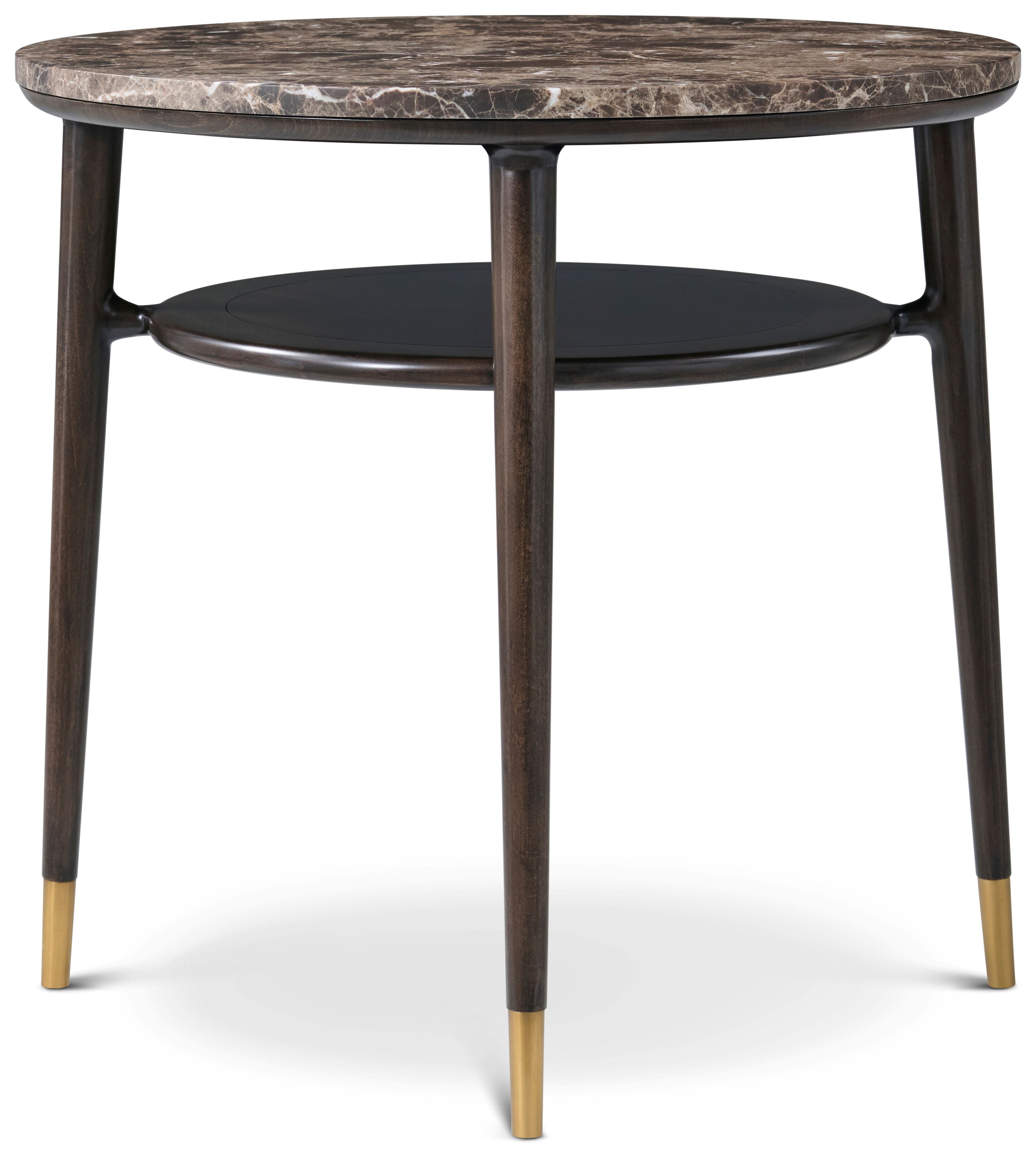 Ashburton Place Round Marble Top Side Table | Theodore Alexander | Sutter & Vale