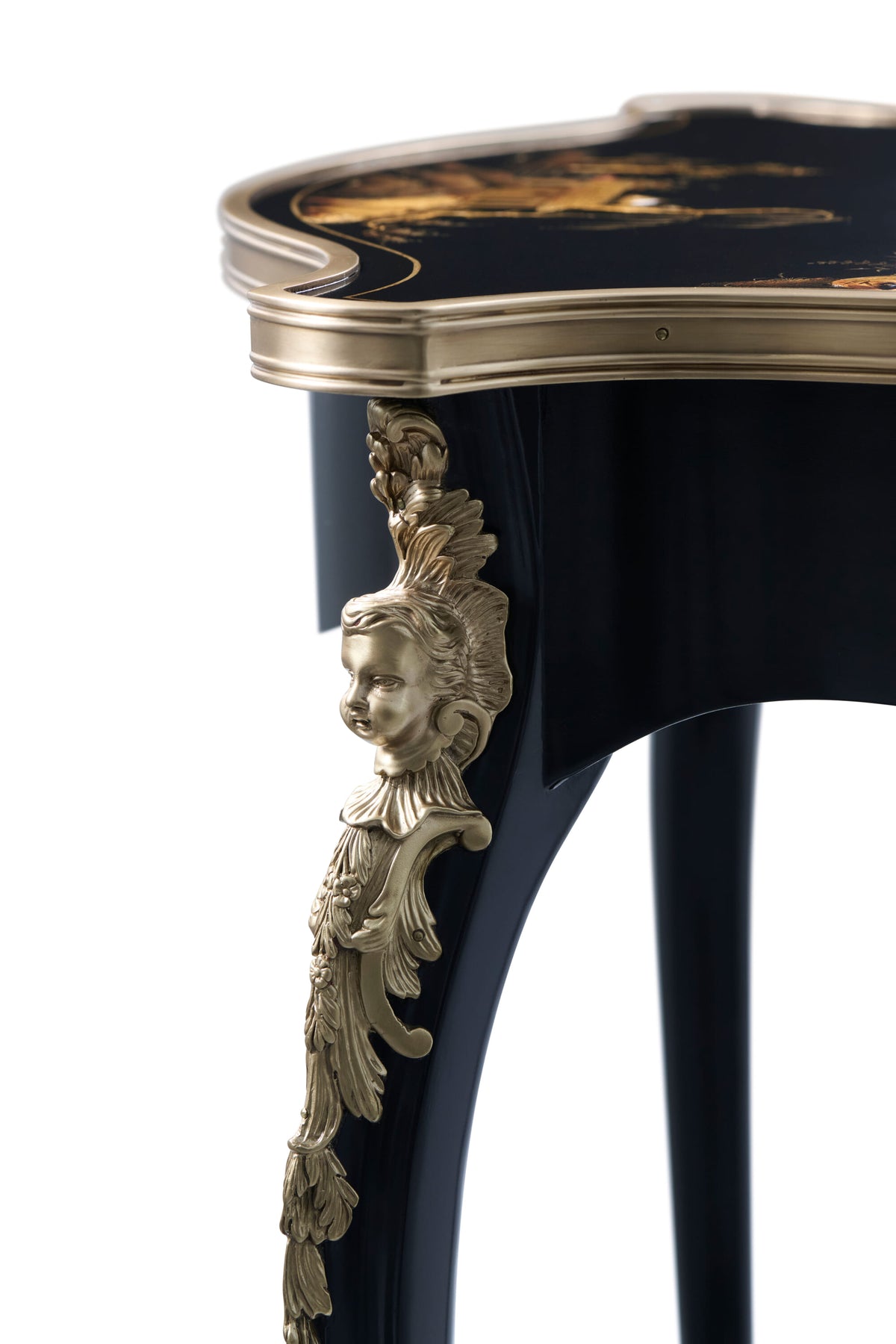 Lotus Lamp Table – Side Tables by Theodore Alexander | Sutter & Vale