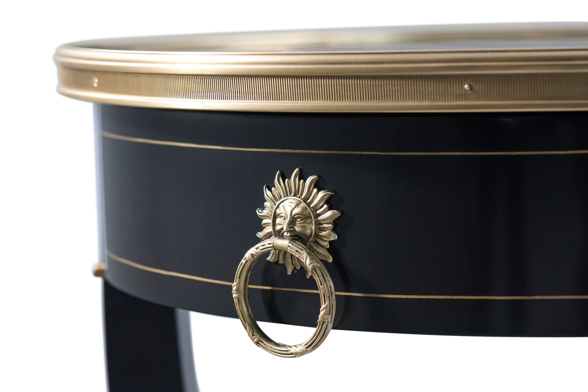 Serenity Lamp Table – Side Tables by Theodore Alexander | Sutter & Vale