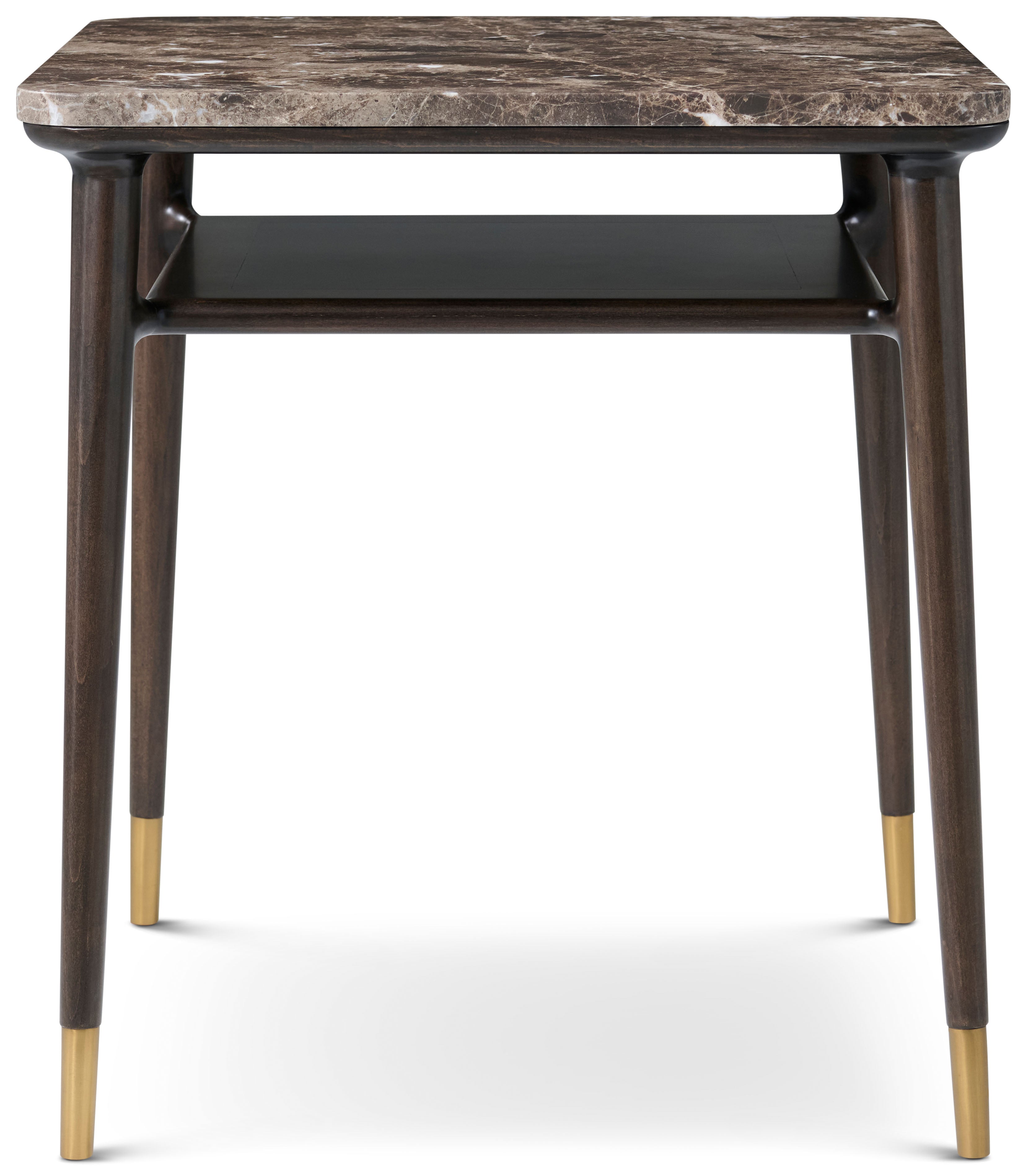 Ashburton Place Square Marble Top Side Table | Theodore Alexander | Sutter & Vale