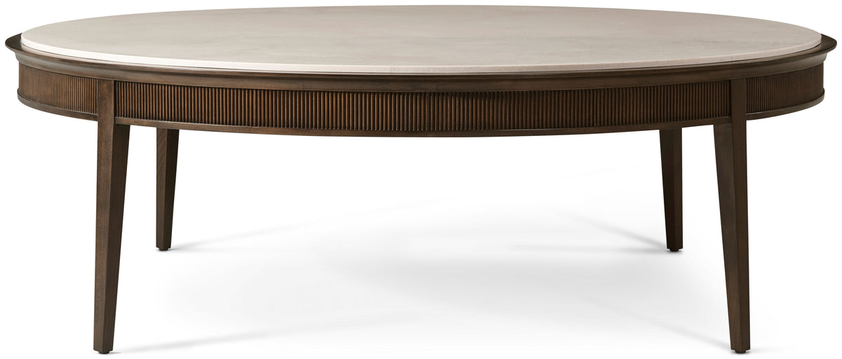 Lido Round Cocktail Table | Theodore Alexander | Sutter & Vale