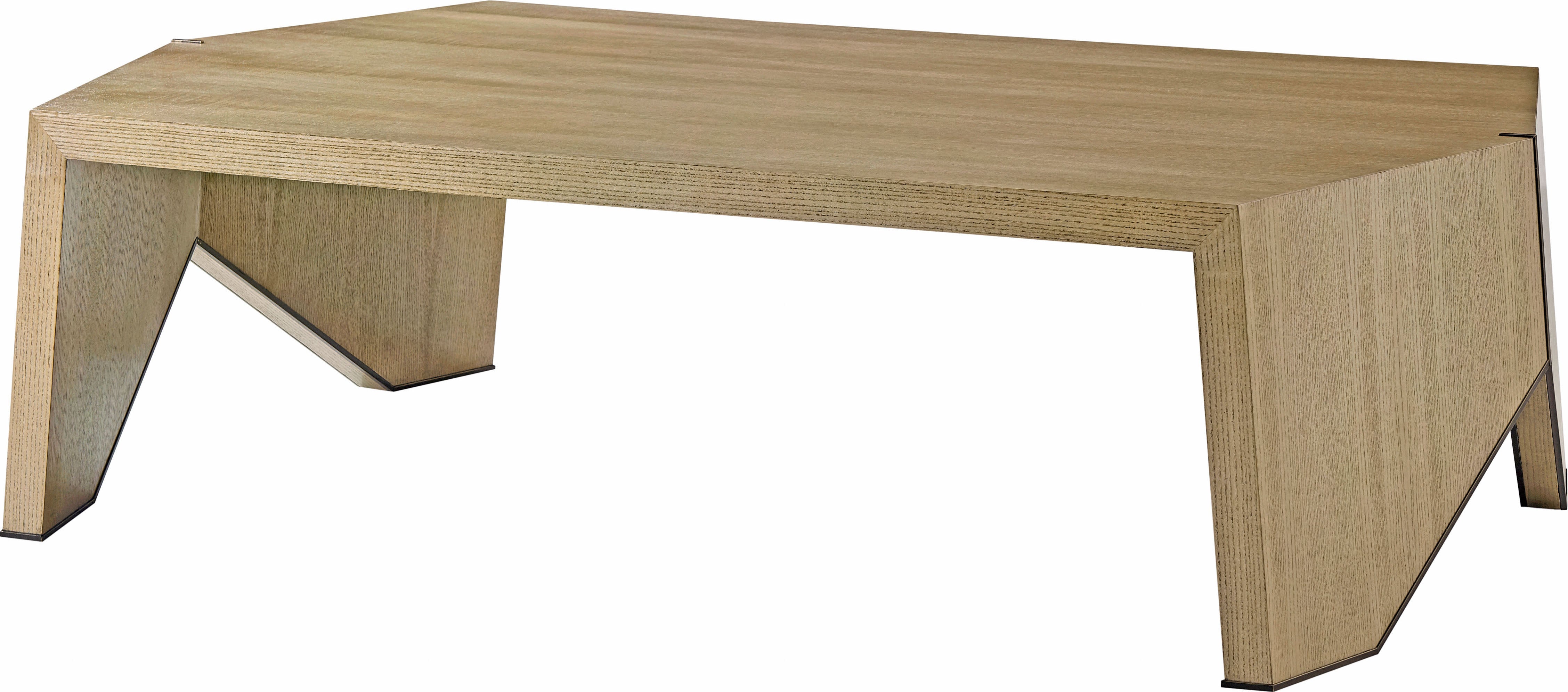 Nico Cocktail Table in Veneer - Theodore Alexander