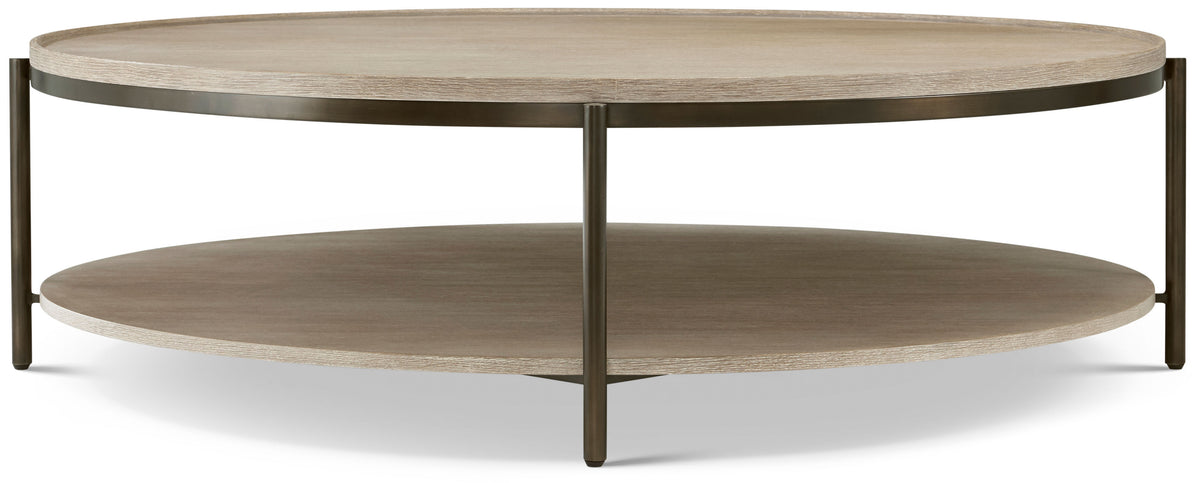 Repose Round Coffee Table | Theodore Alexander | Sutter & Vale