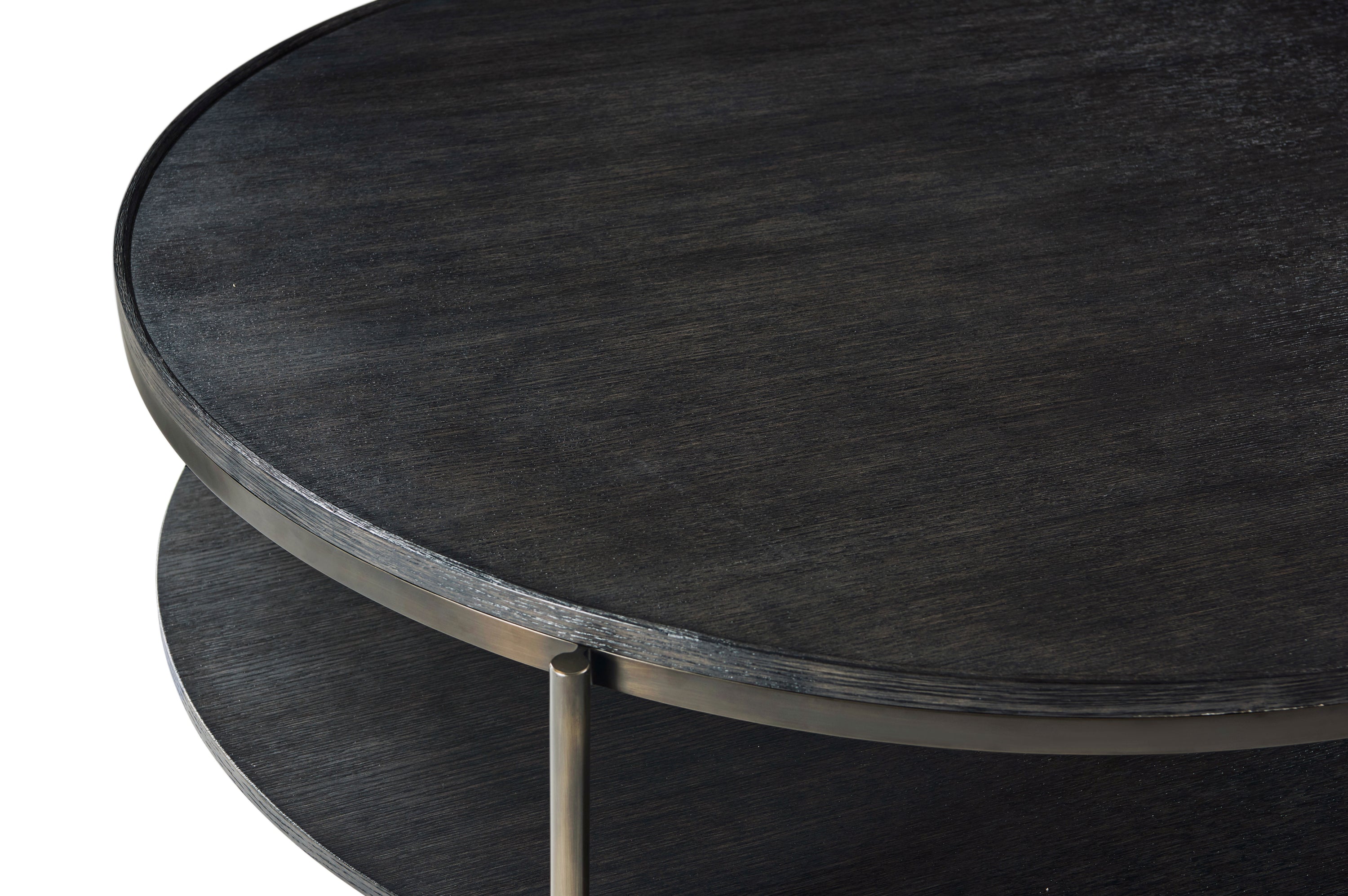 Repose Round Coffee Table – Cocktail Tables by Theodore Alexander | Sutter & Vale