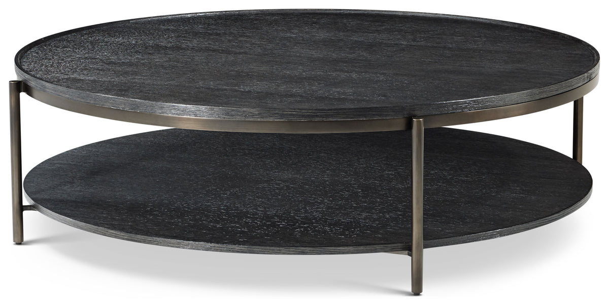Repose Round Coffee Table | Theodore Alexander | Sutter & Vale