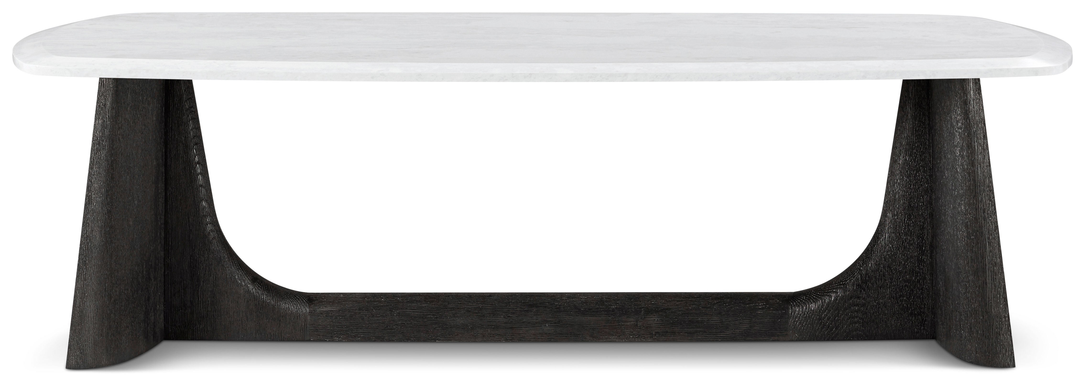 Repose Wooden Coffee Table Quartz Top | Theodore Alexander | Sutter & Vale