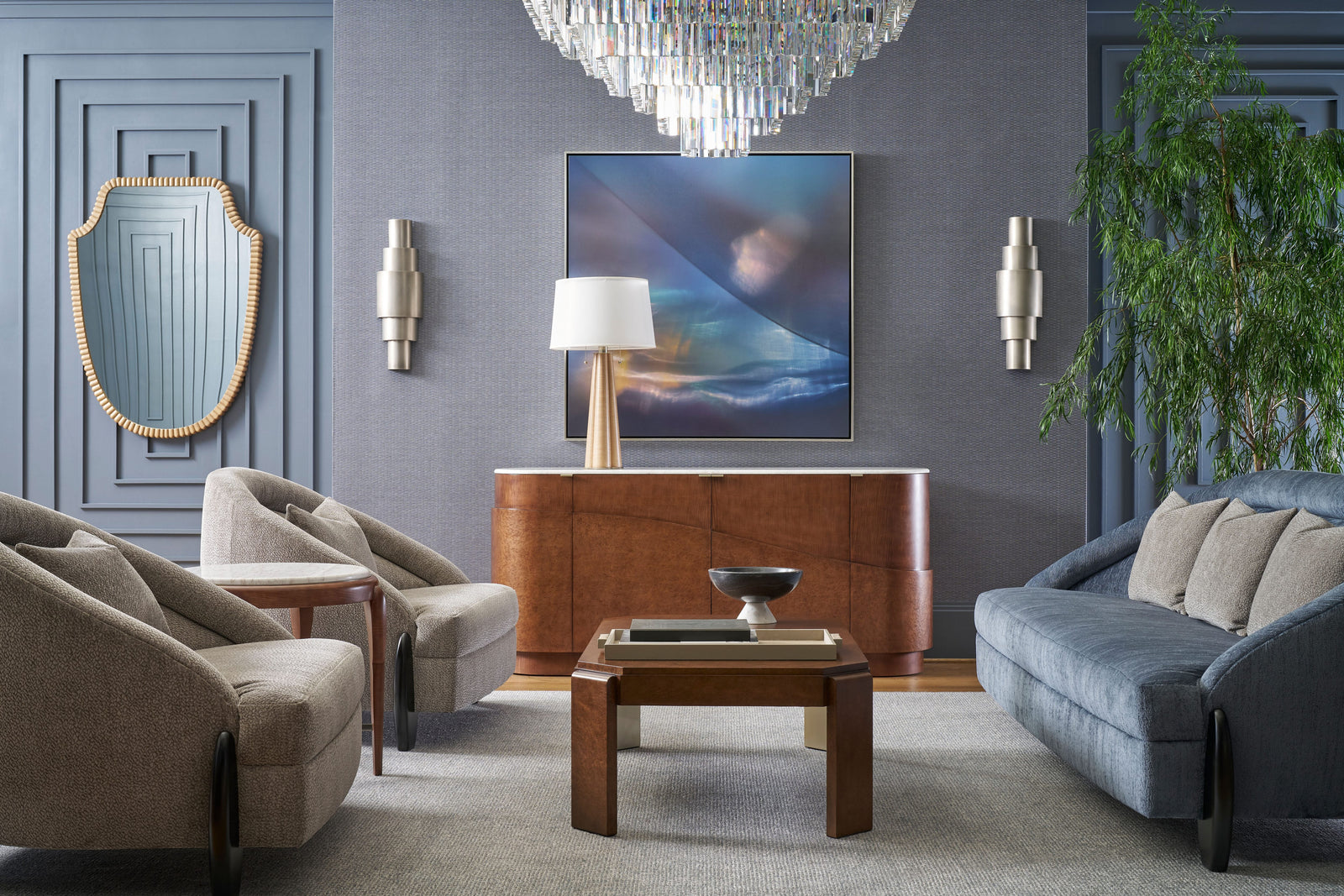 Origins Rectangle Cocktail – Cocktail Tables by Theodore Alexander | Sutter & Vale