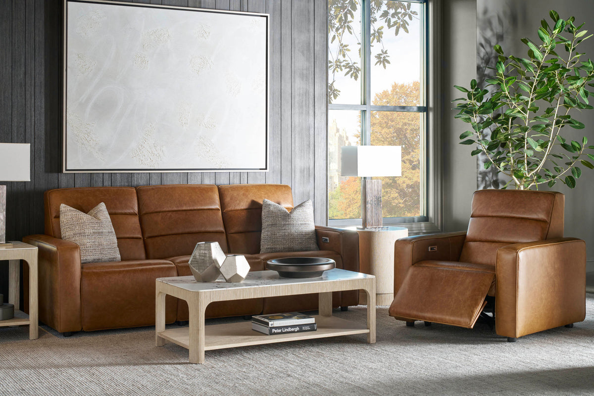 Horizon Rectangular Quartz Cocktail Table