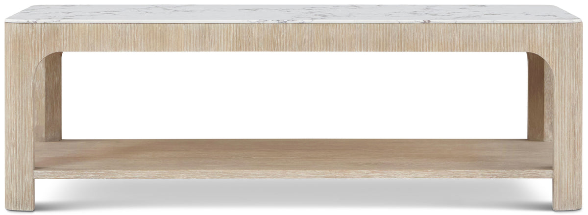 Horizon Rectangular Quartz Cocktail Table