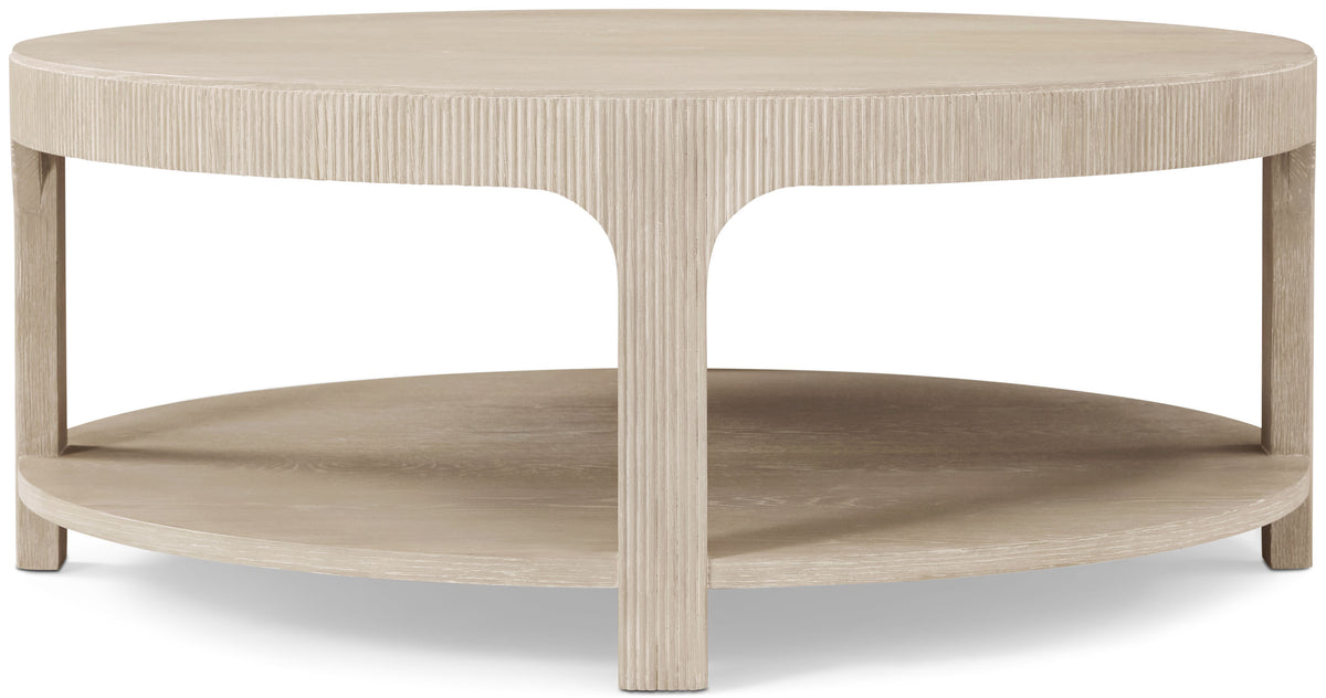 Horizon Round Cocktail Table | Theodore Alexander | Sutter & Vale