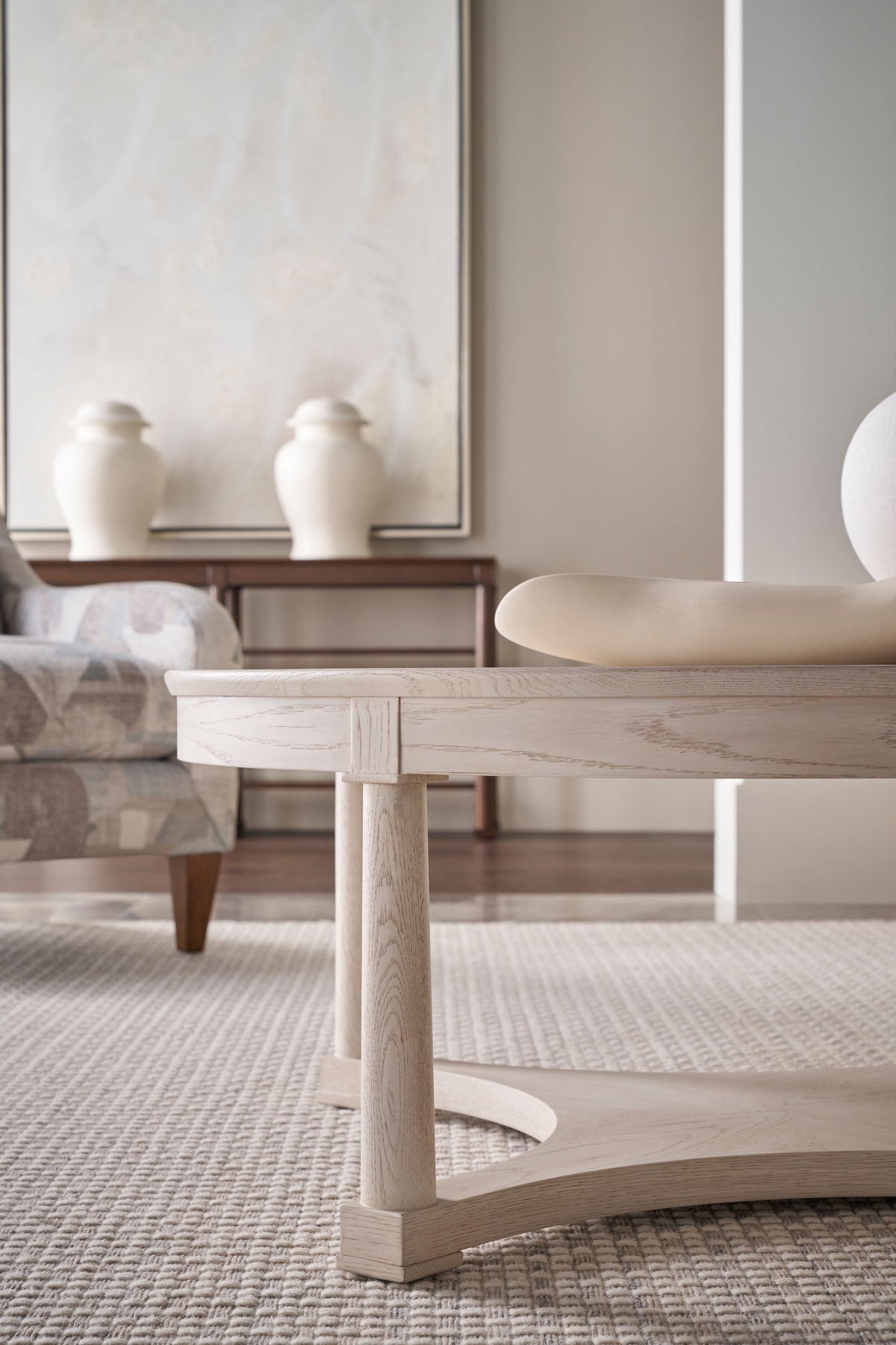Surrey Round Cocktail Table – Cocktail Tables by Theodore Alexander | Sutter & Vale