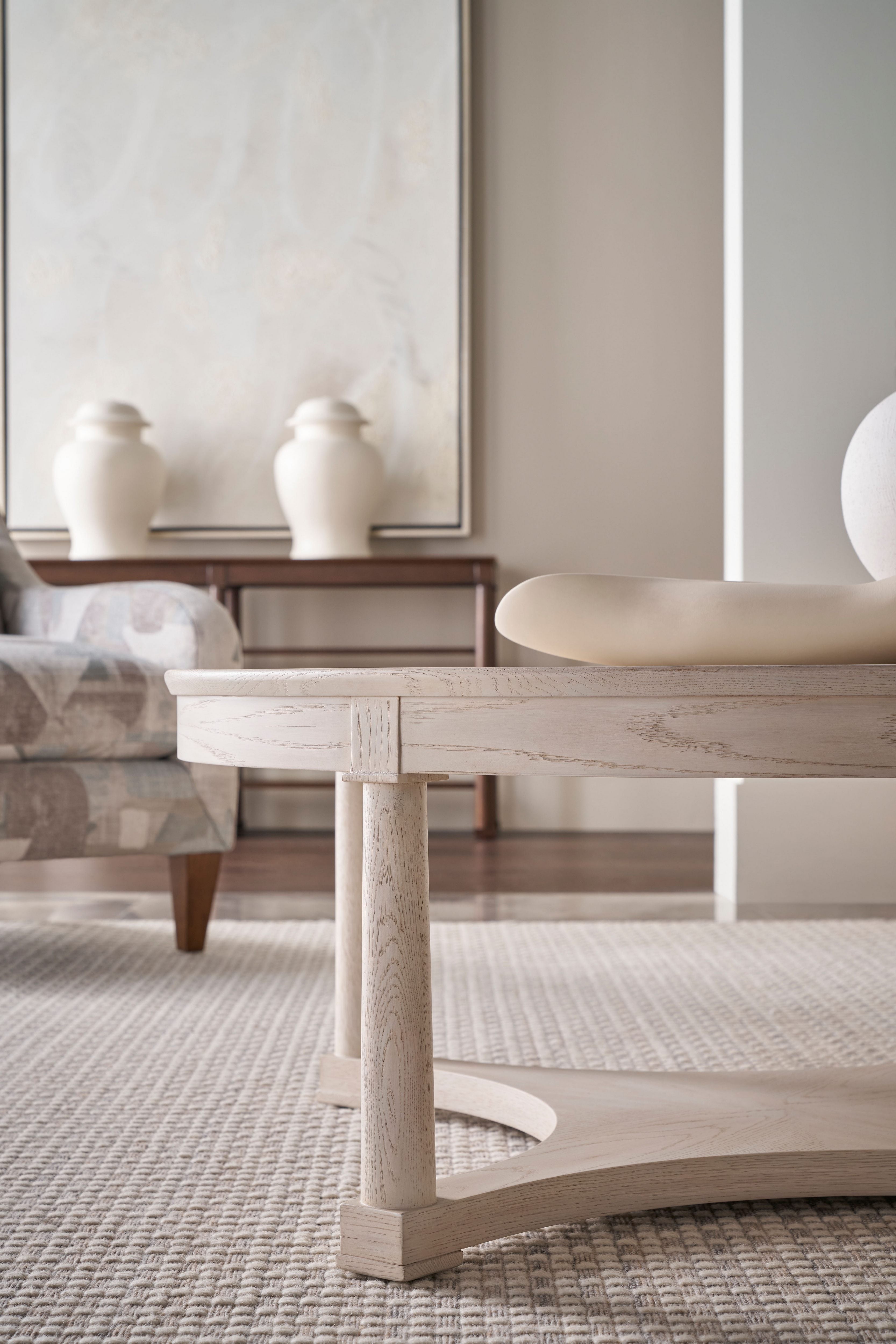 Surrey Round Cocktail Table – Cocktail Tables by Theodore Alexander | Sutter & Vale