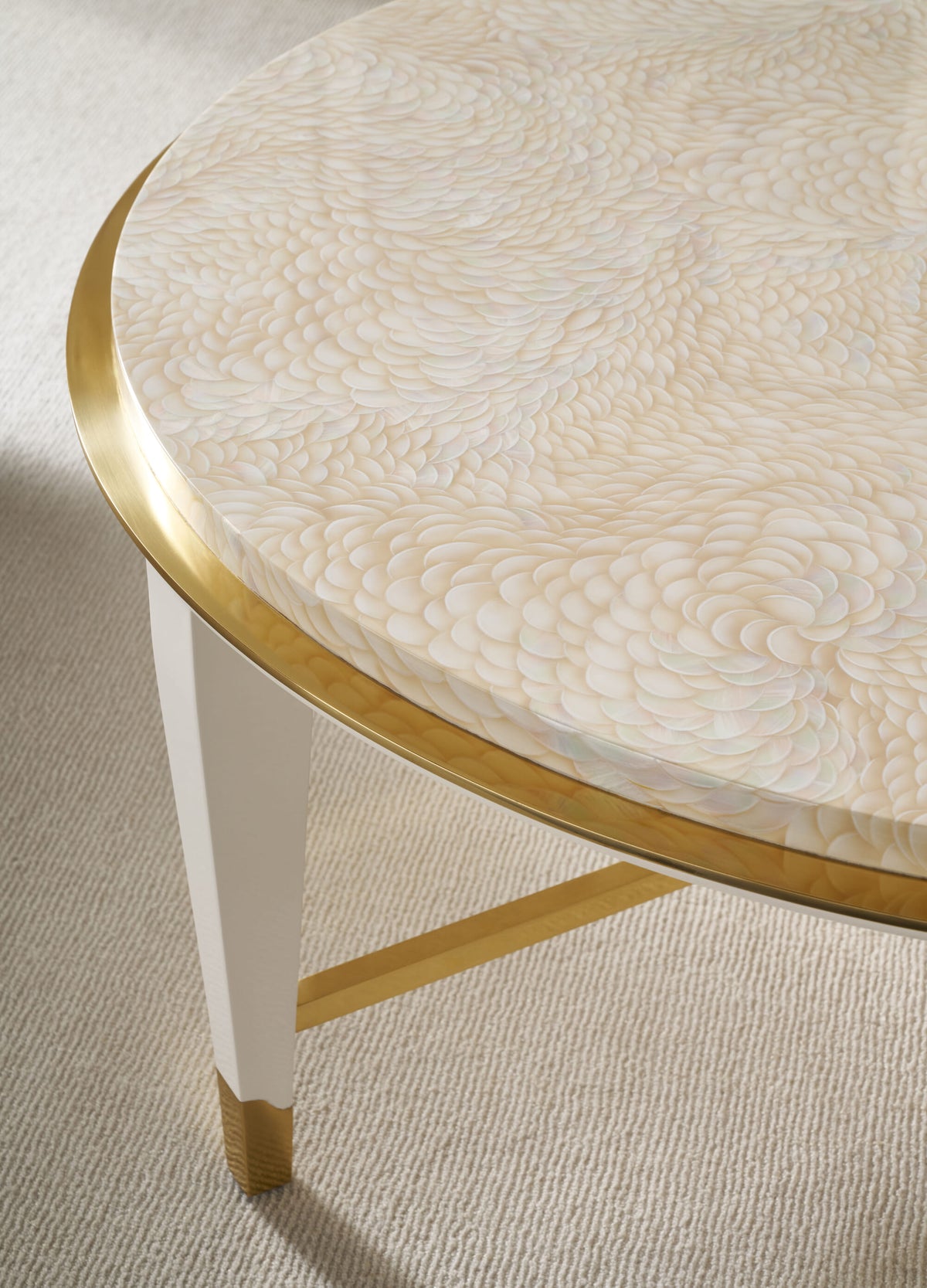 Judith Leiber Round Cocktail Table
