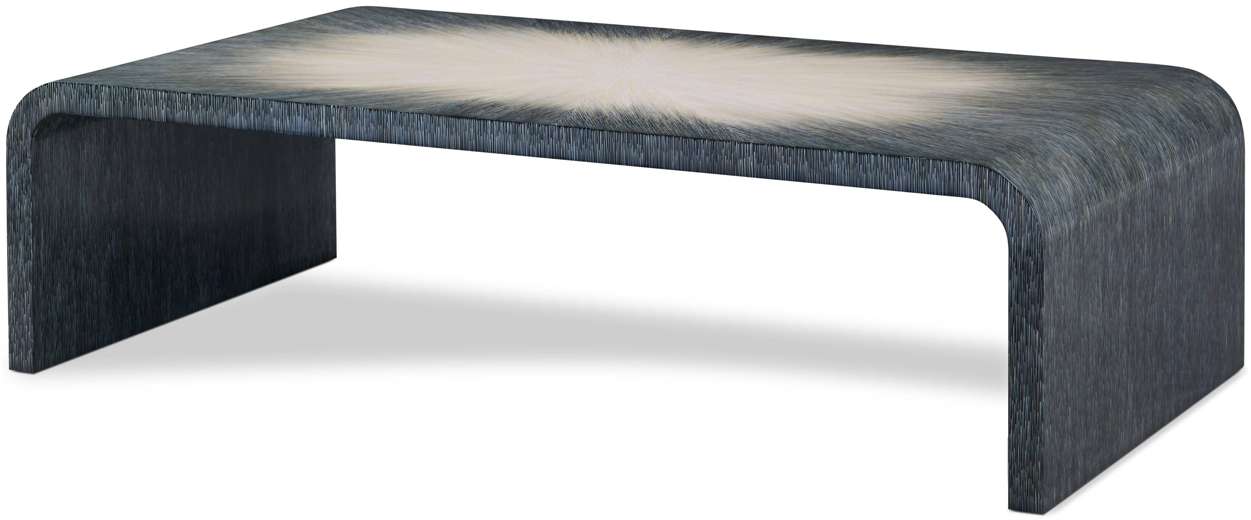 Panos Rectangular Cocktail Table in Okoume Veneer - Theodore Alexander