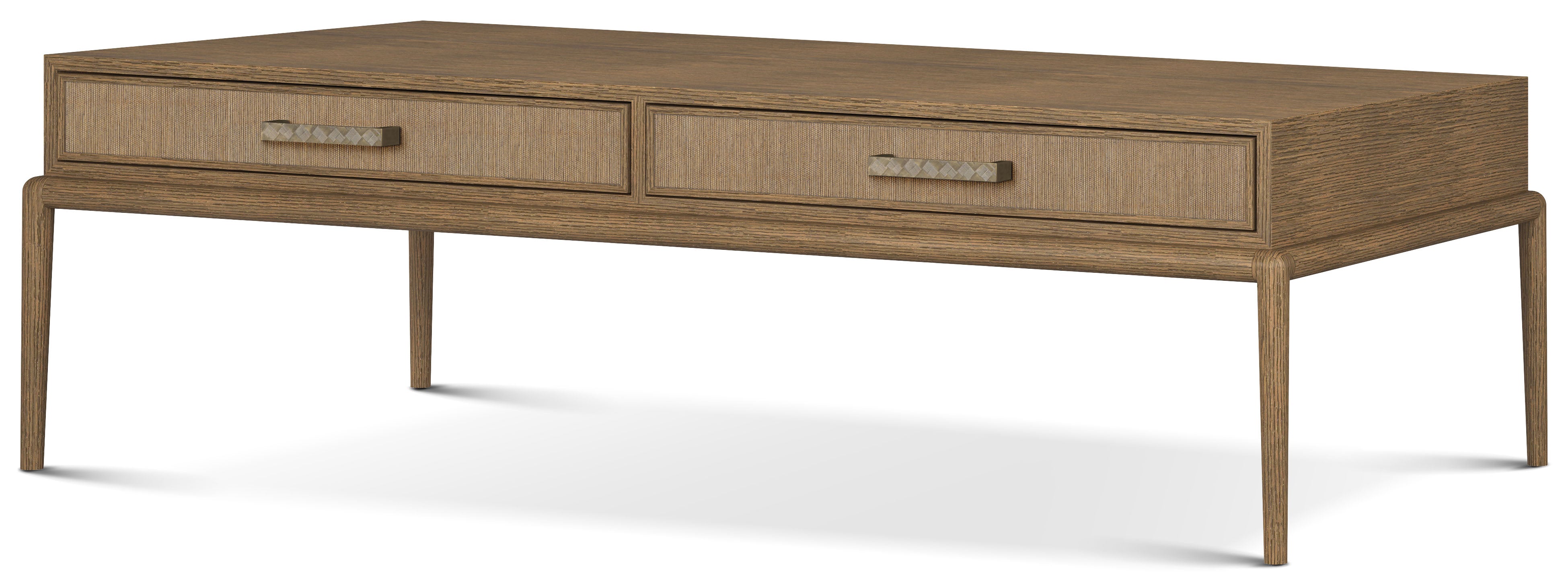 Singer Cocktail Table with Wallpaper | Theodore Alexander | Sutter & Vale