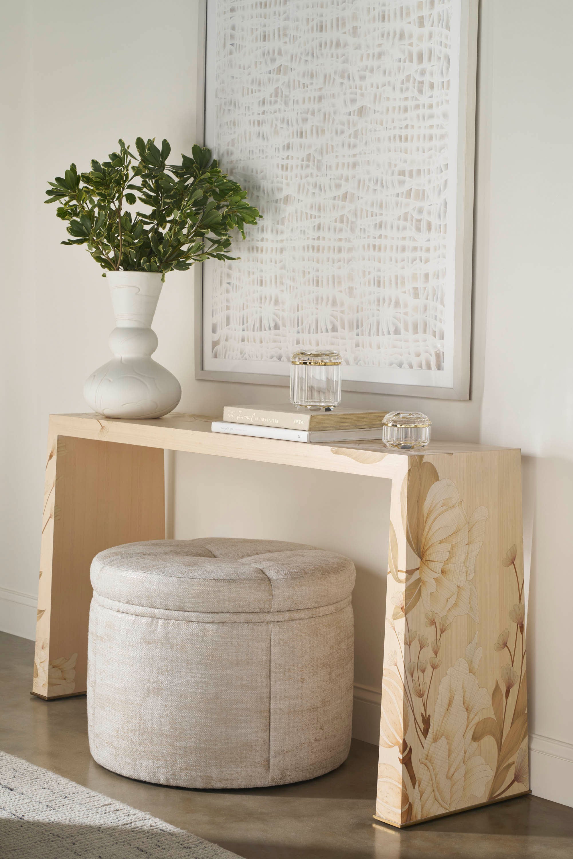 Bouquet Console Table – Console Tables by Theodore Alexander | Sutter & Vale