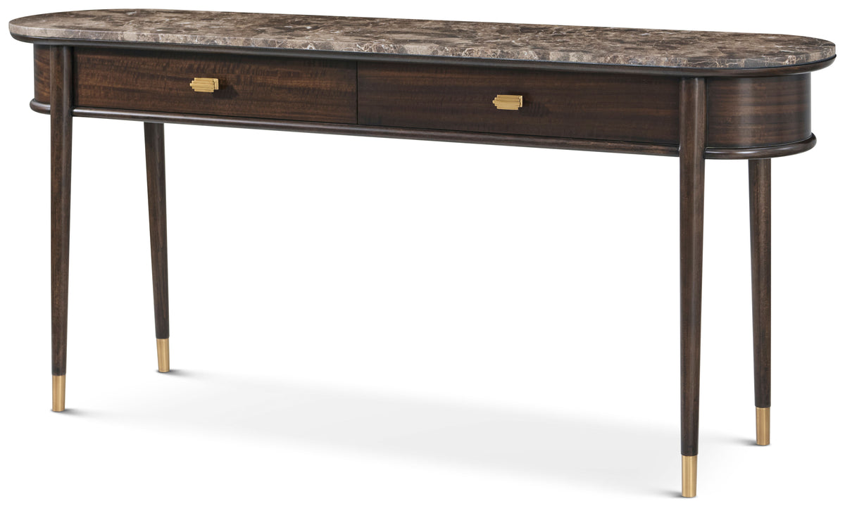 Curzon Marble Top Console Table | Theodore Alexander | Sutter & Vale