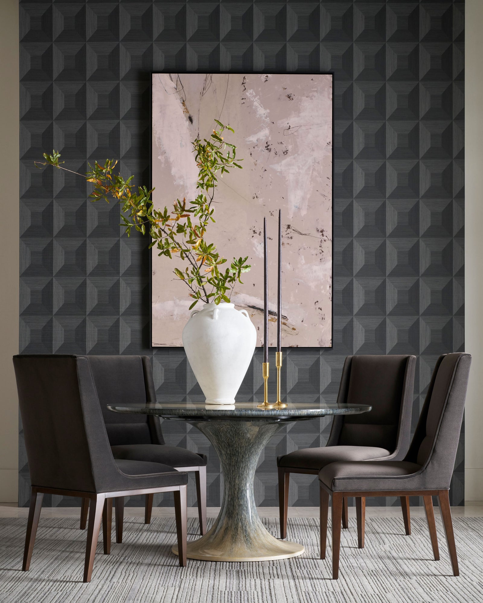 Panos Dining Table – Round Dining Tables by Theodore Alexander | Sutter & Vale