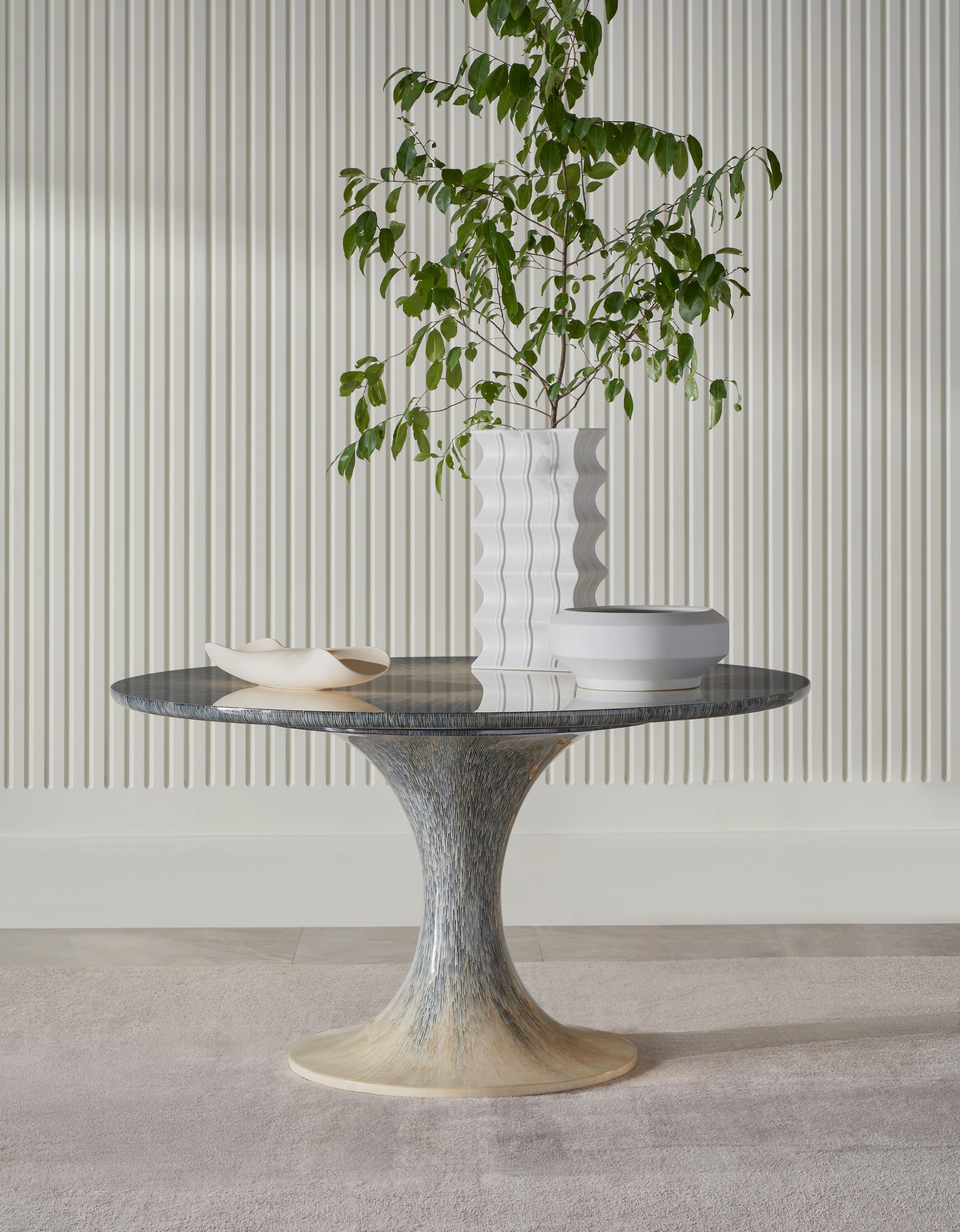 Panos Dining Table – Round Dining Tables by Theodore Alexander | Sutter & Vale