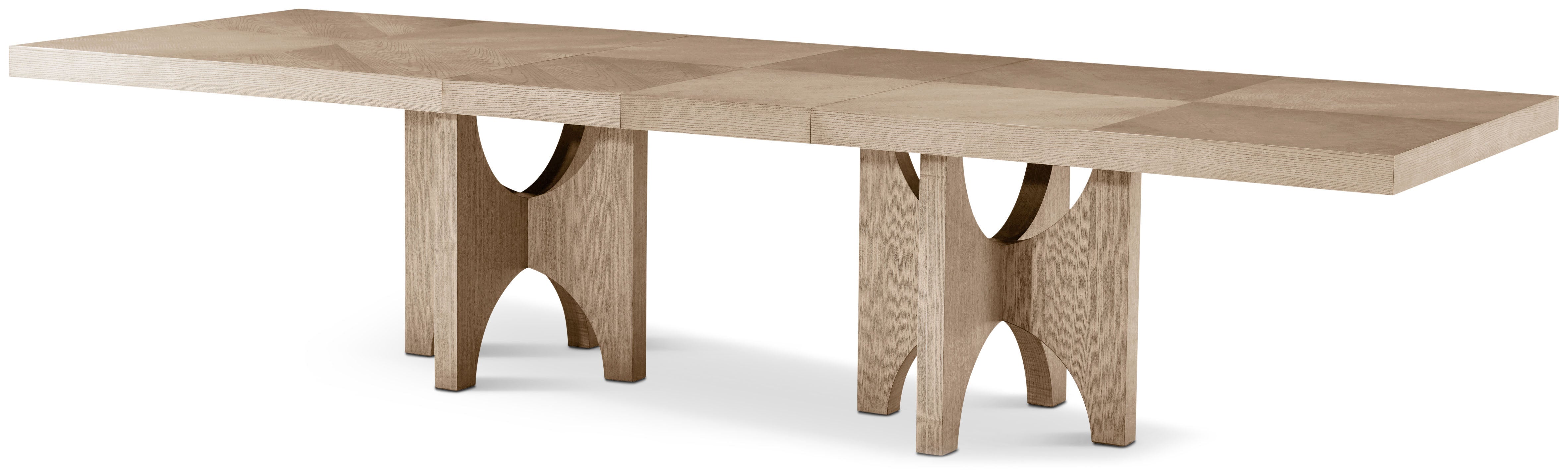 Catalina Extending Dining Table in PCF1176.1J2G_Dune / Veneer - Theodore Alexander