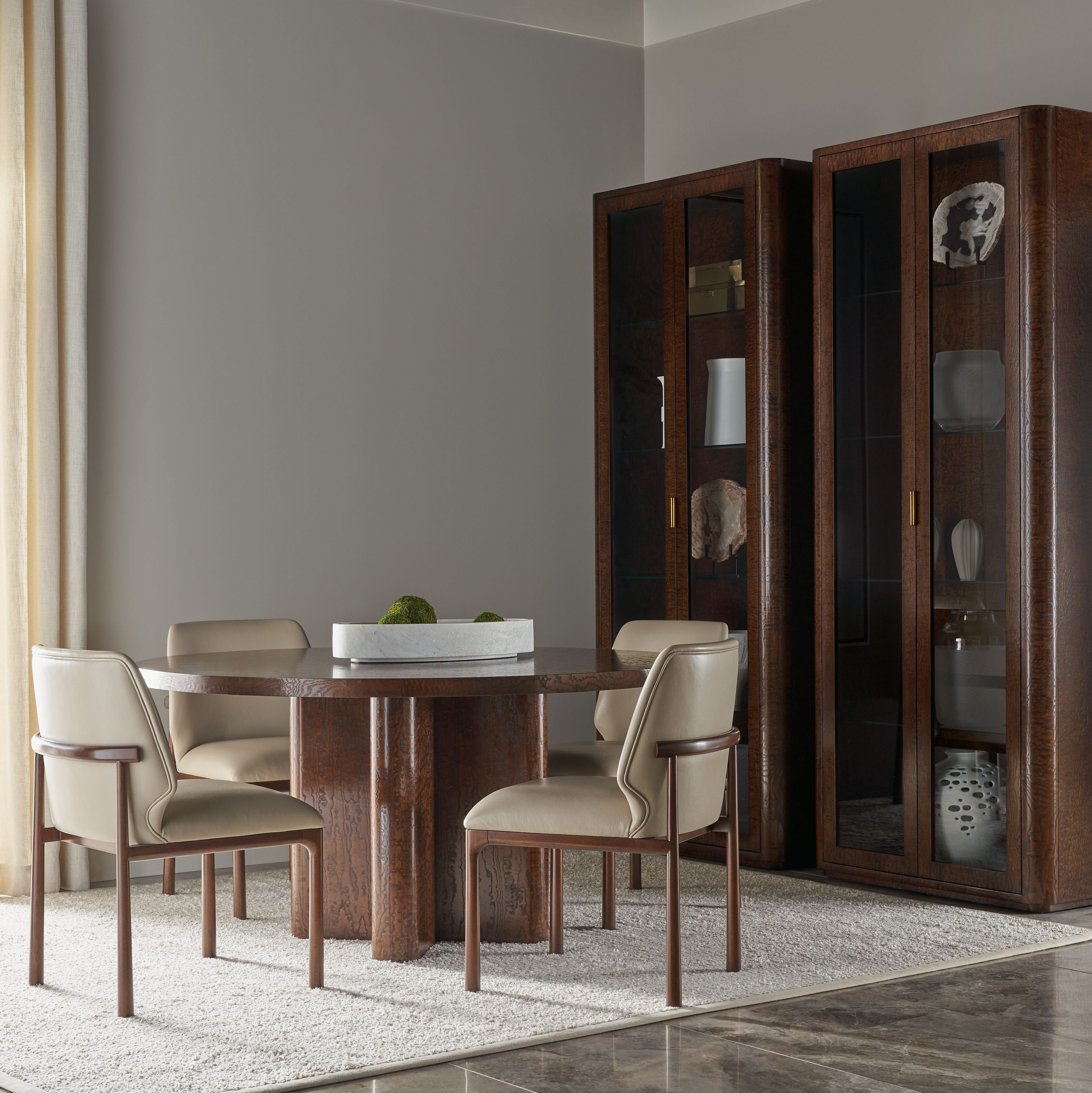 Kesden Round Dining Table – Round Dining Tables by Theodore Alexander | Sutter & Vale