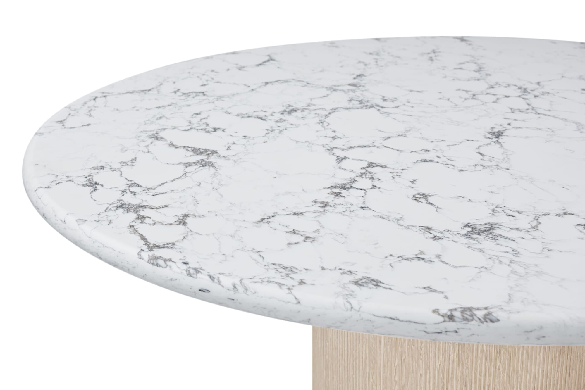 Horizon Round Quartz Dining Table – Round Dining Tables by Theodore Alexander | Sutter & Vale